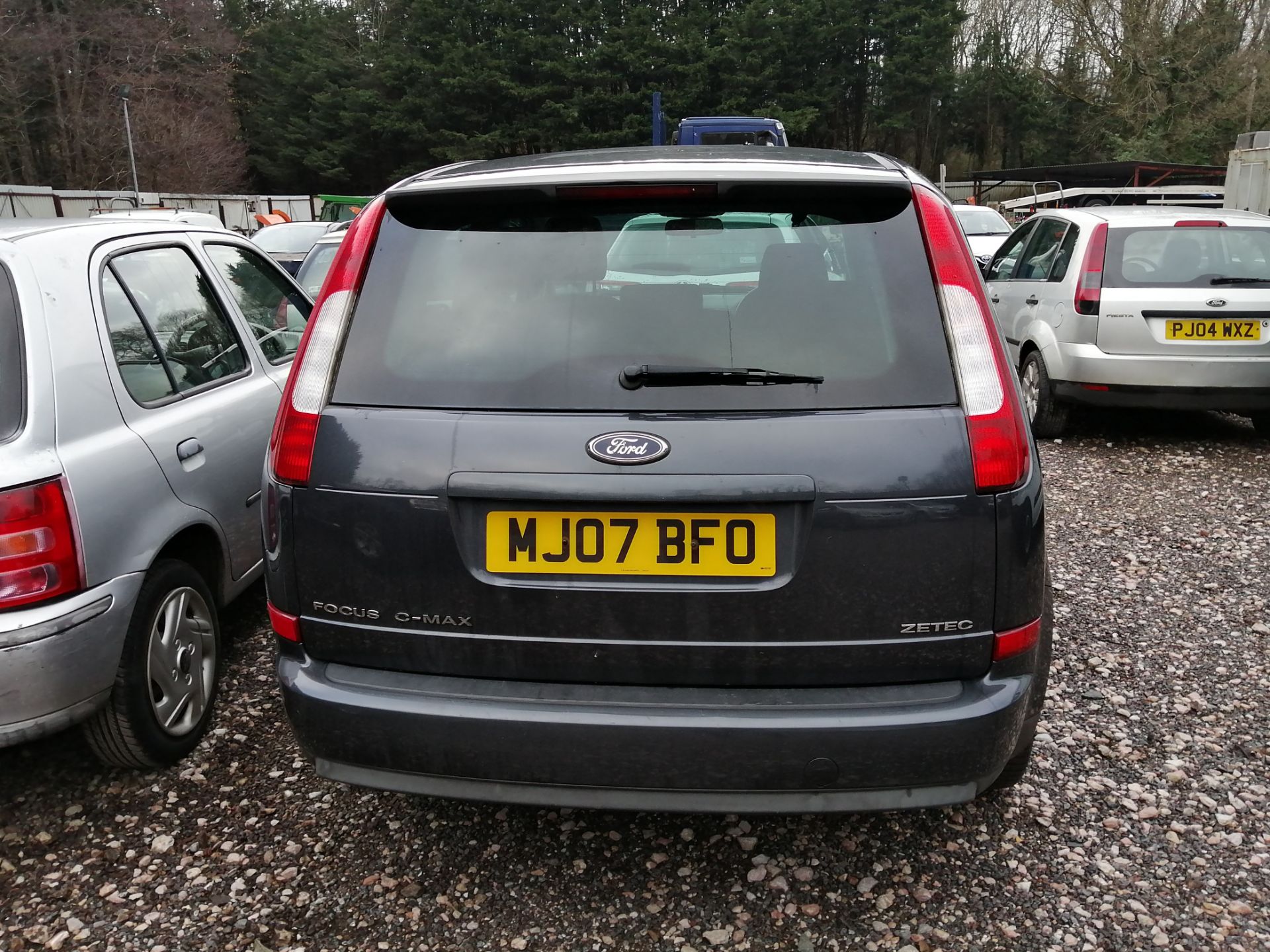 07/07 FORD FOCUS C-MAX ZETEC - 1596cc 5dr MPV (Grey, 79k) - Image 4 of 11