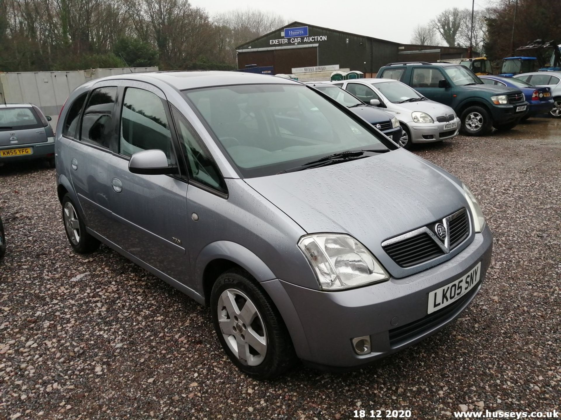 05/05 VAUXHALL MERIVA DESIGN 16V - 1598cc 5dr MPV (Silver, 85k)