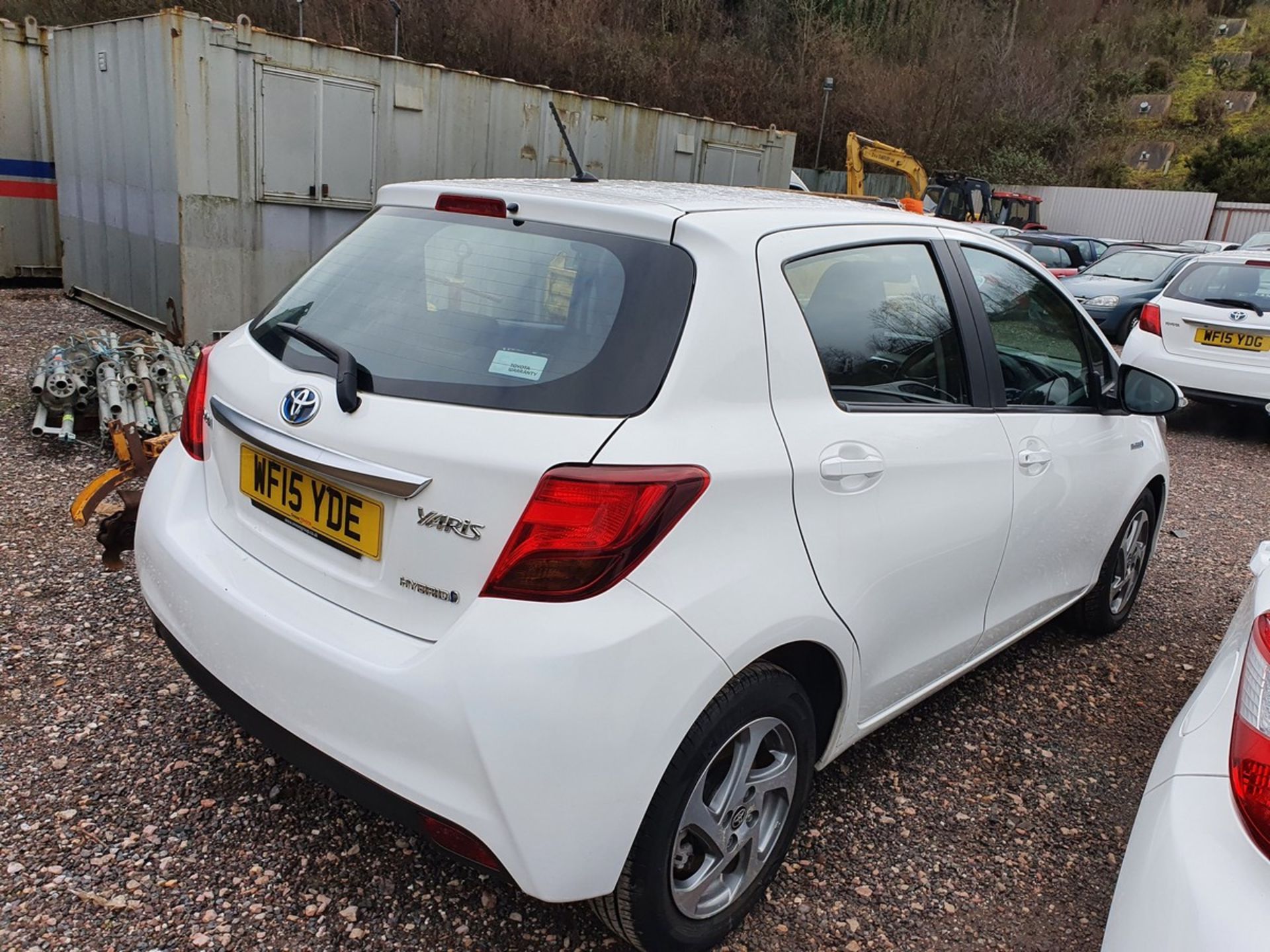 15/15 TOYOTA YARIS HYBRID ICON CVT - 1497cc 5dr Hatchback (White, 33k) - Image 21 of 21