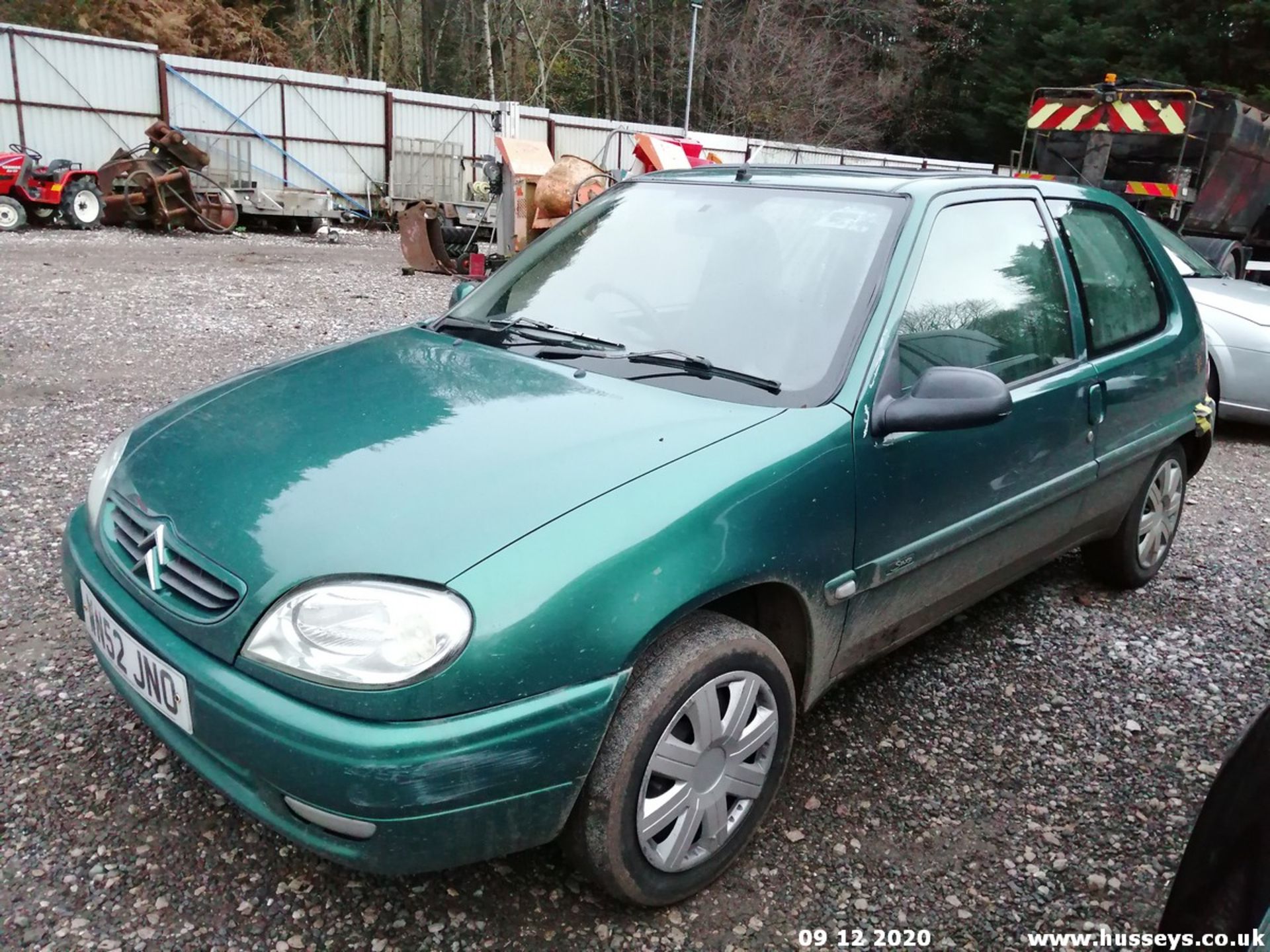 02/52 CITROEN SAXO 1.1I DESIRE - 1124cc 3dr Hatchback (Green, 124k) - Image 12 of 12