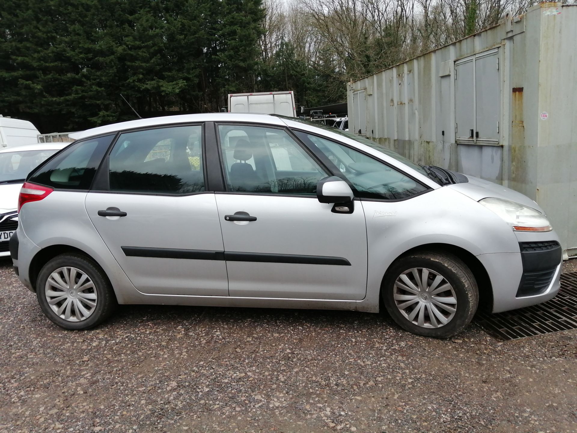 07/57 CITROEN C4 PICASSO 5 SX HDI - 1560cc 5dr MPV (Silver, 112k) - Image 3 of 12