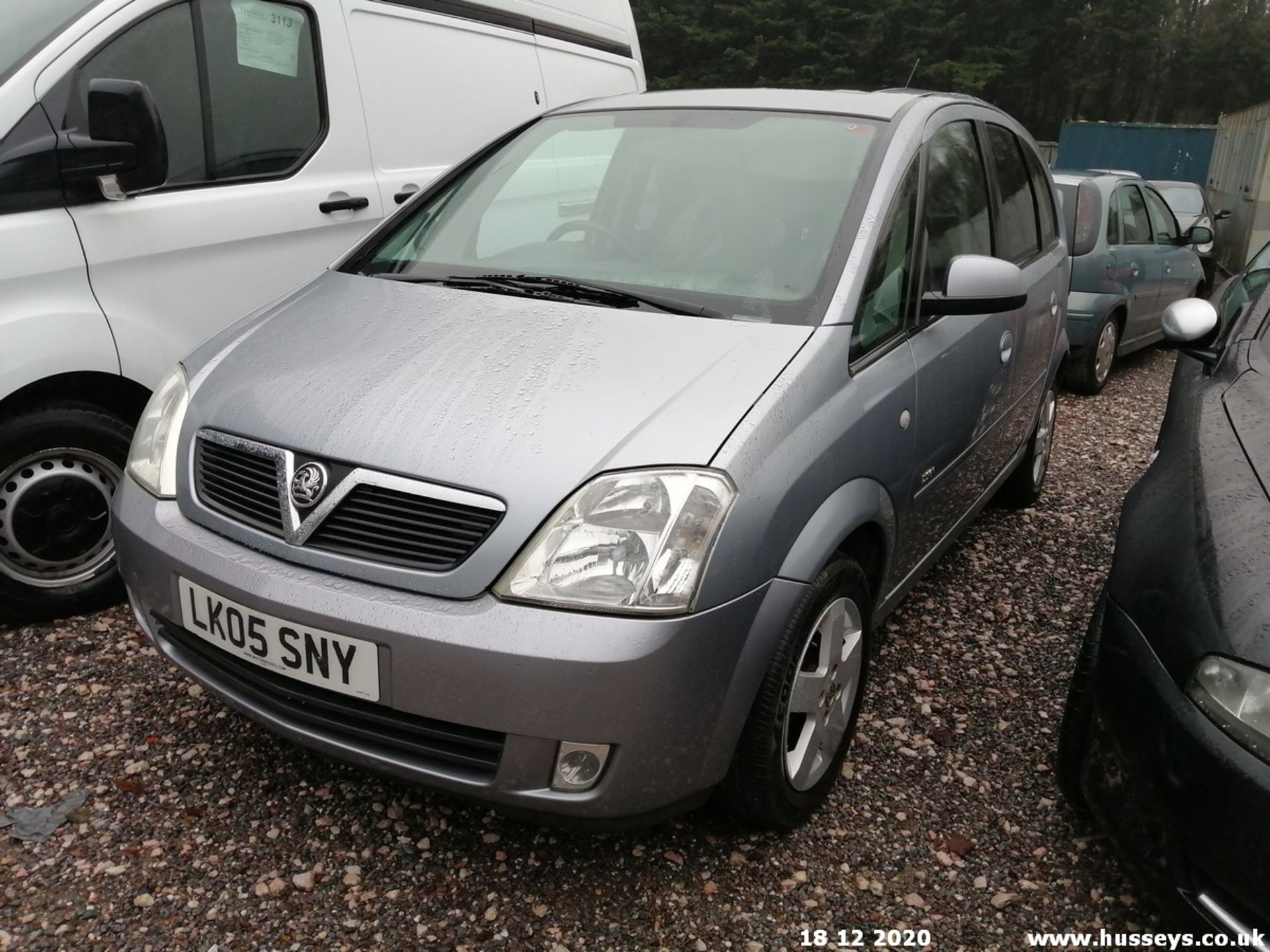 05/05 VAUXHALL MERIVA DESIGN 16V - 1598cc 5dr MPV (Silver, 85k) - Image 3 of 13