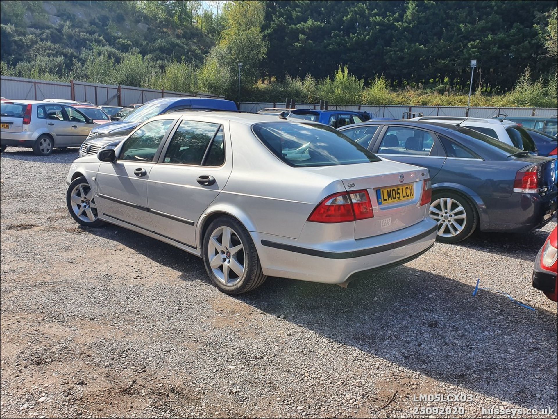 05/05 SAAB 9-5 AERO AUTO - 2290cc 4dr Saloon (Silver, 166k) - Image 3 of 10