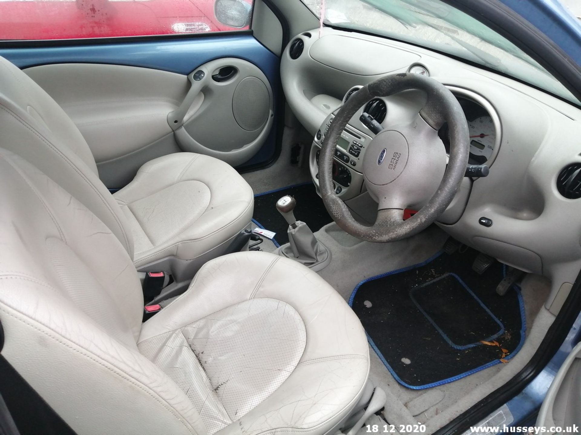 03/52 FORD KA LUXURY - 1299cc 3dr Hatchback (Blue, 142k) - Image 7 of 11