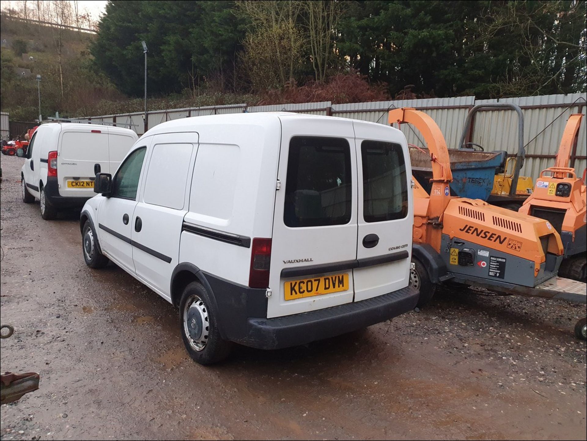 07/07 VAUXHALL COMBO 1700 CDTI - 1248cc 5dr Van (White, 204k) - Image 7 of 7