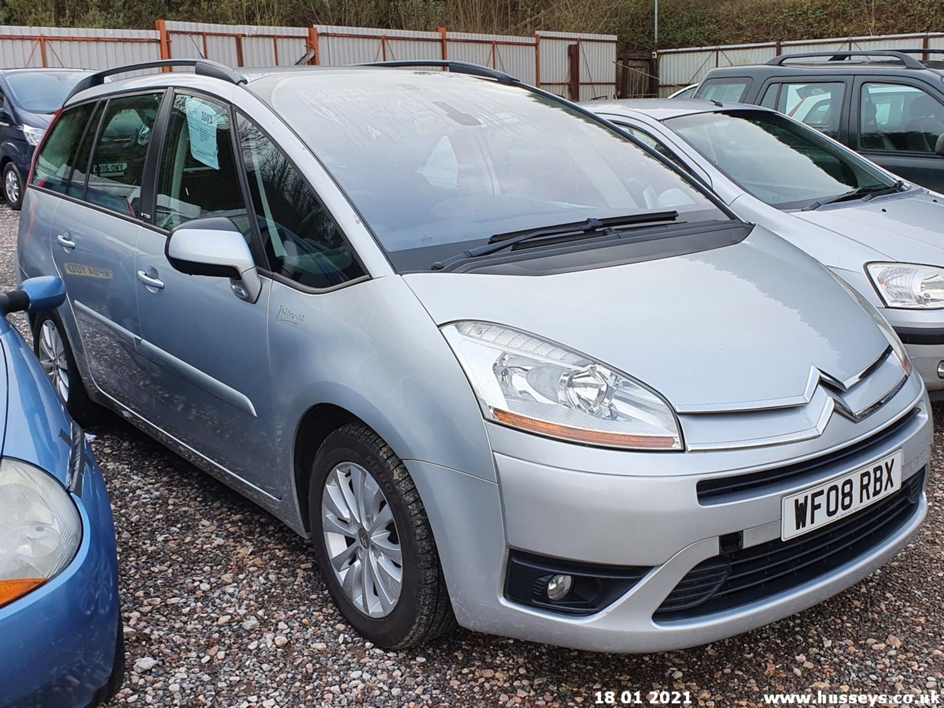 08/08 CITROEN C4 PICASSO 7 VTR+ HDI A - 1997cc 5dr MPV (Silver, 130k)