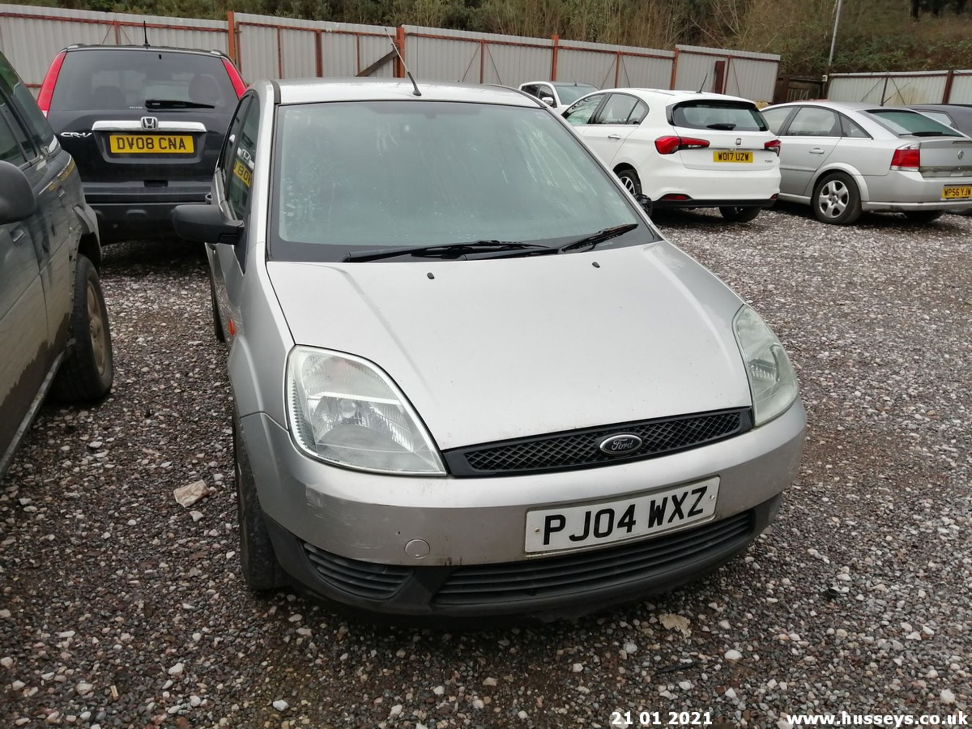 04/04 FORD FIESTA LX - 1242cc 5dr Hatchback (Silver, 115k)