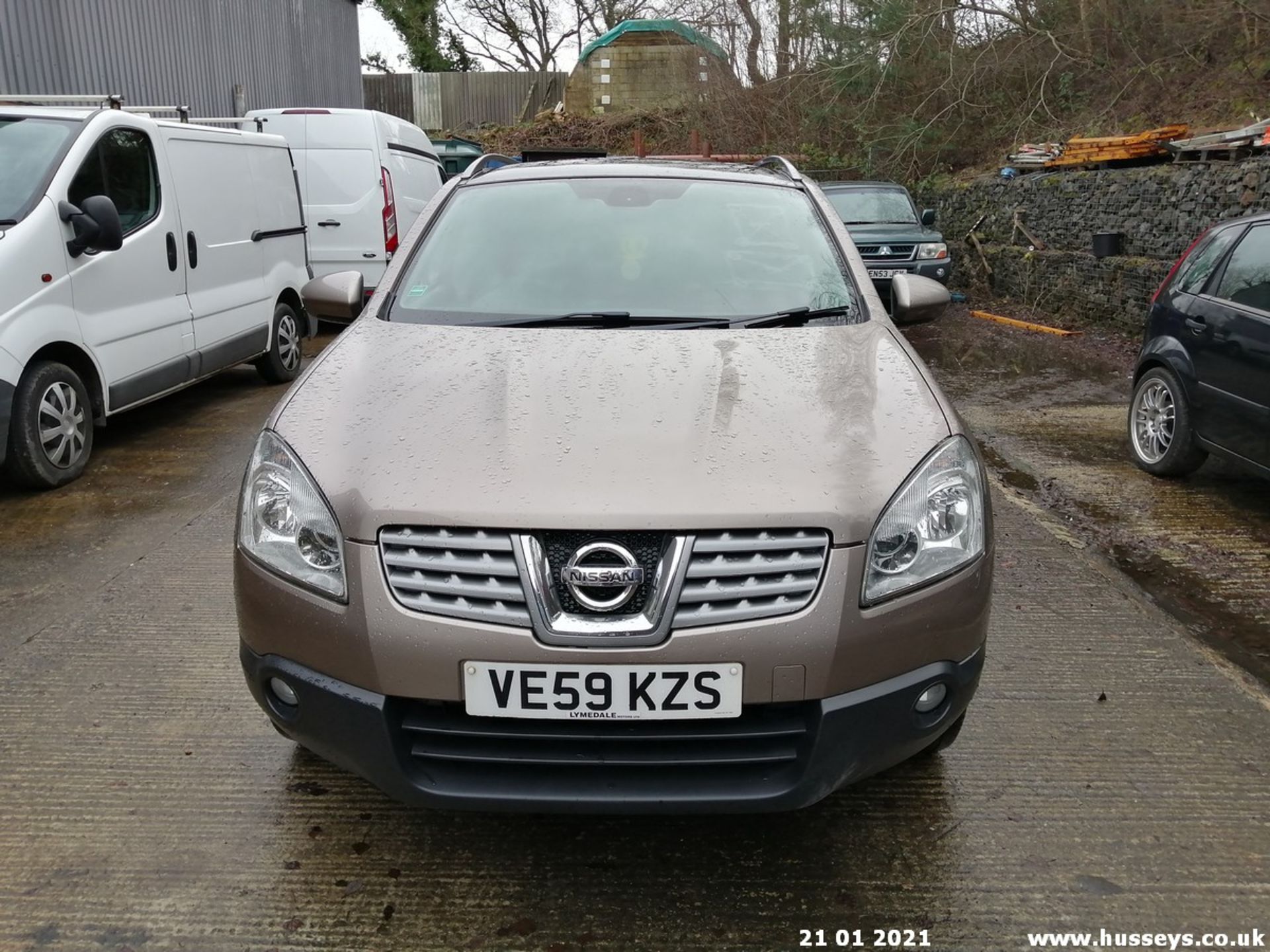 09/59 NISSAN QASHQAI N-TEC DCI - 1461cc 5dr Hatchback (Beige, 124k) - Image 3 of 12