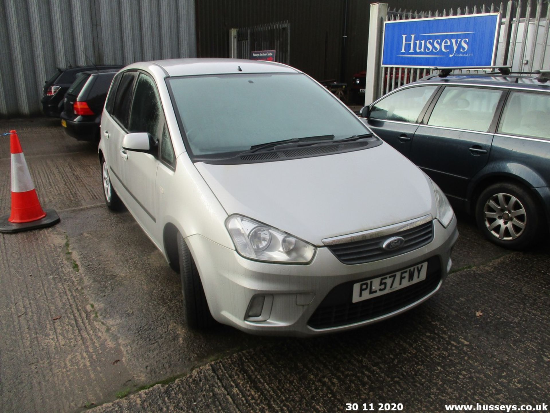 08/57 FORD C-MAX ZETEC TD 115 - 1753cc 5dr MPV (Silver, 123k) - Image 5 of 5