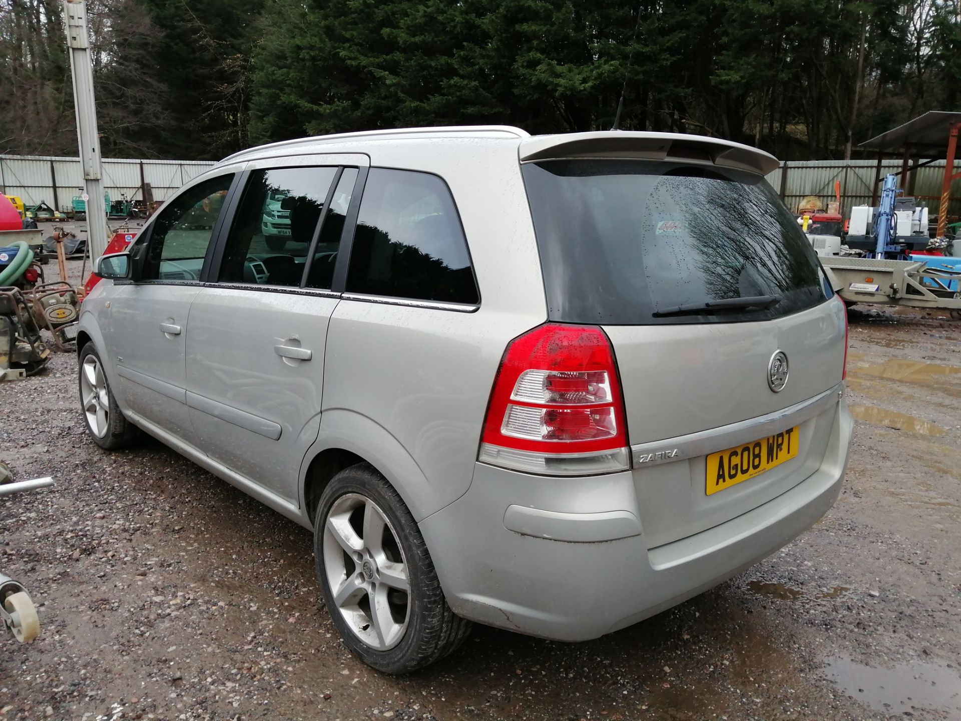 08/08 VAUXHALL ZAFIRA SRI - 1796cc 5dr MPV (Beige, 124k) - Image 4 of 10