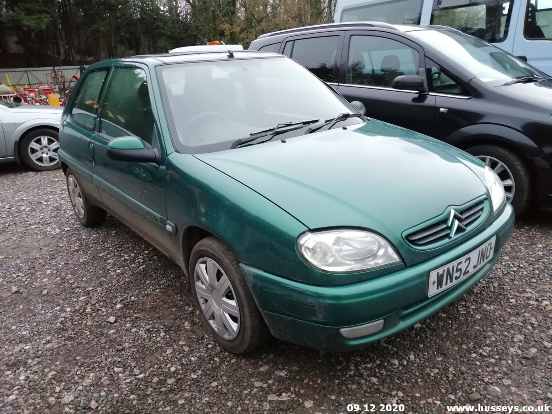 02/52 CITROEN SAXO 1.1I DESIRE - 1124cc 3dr Hatchback (Green, 124k) - Image 7 of 12