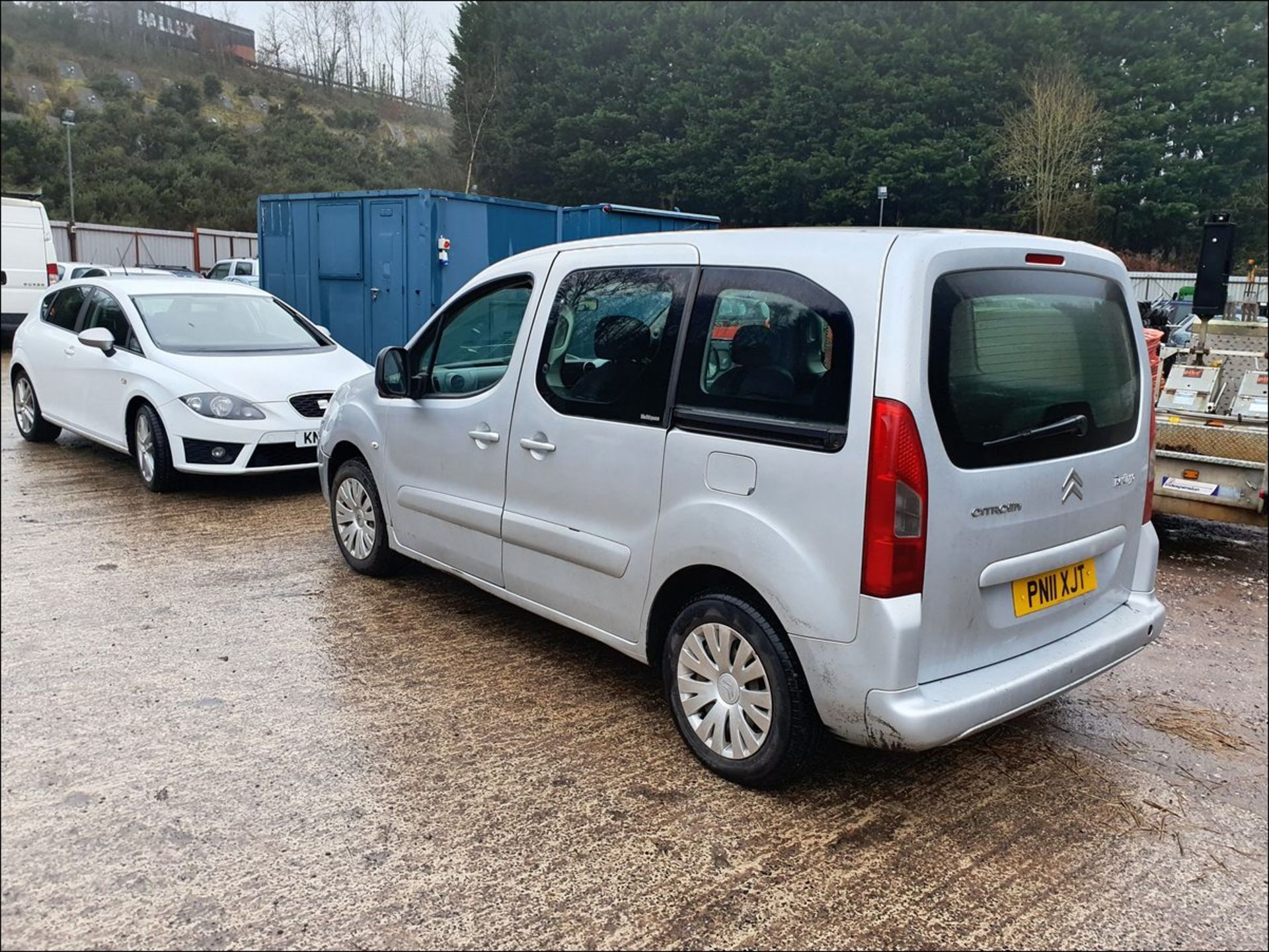 11/11 CITROEN BERLINGO MSPACE VTR HDI74 - 1560cc 5dr MPV (Silver, 0k) - Image 8 of 9