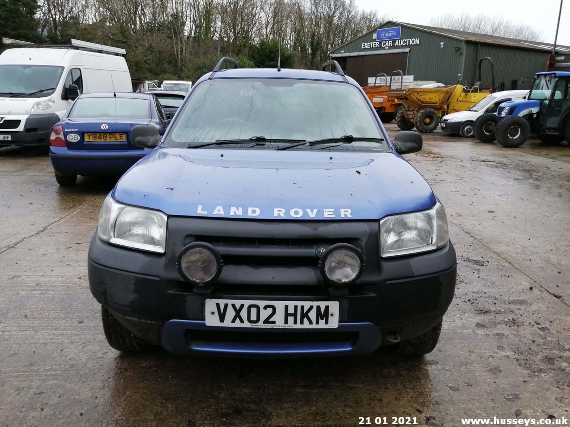 02/02 LAND ROVER FREELANDER TD4 ES - 1951cc 5dr Estate (Blue, 153k) - Image 7 of 12