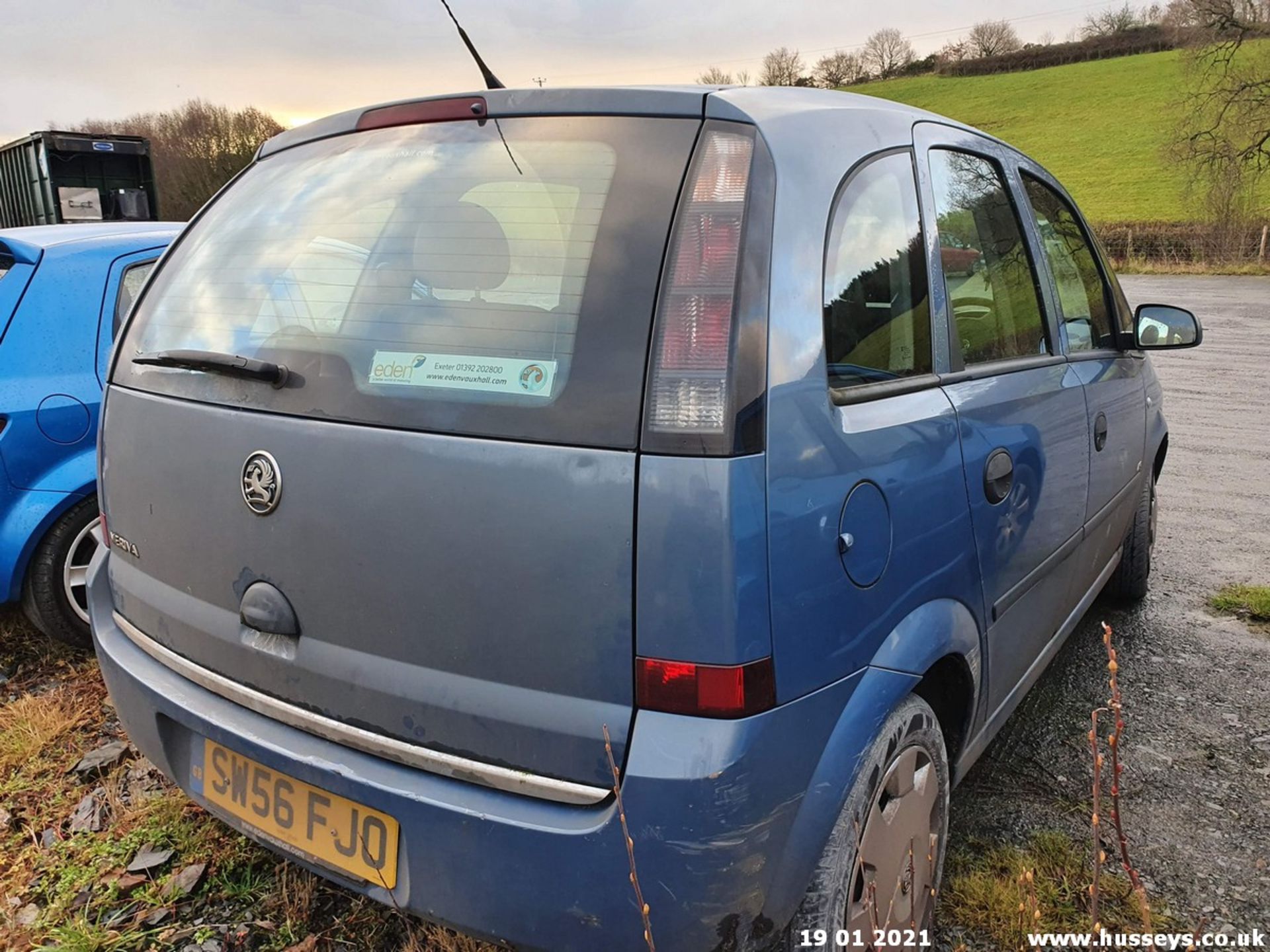 06/56 VAUXHALL MERIVA LIFE TWINPORT - 1364cc 5dr MPV (Blue, 83k) - Image 2 of 9