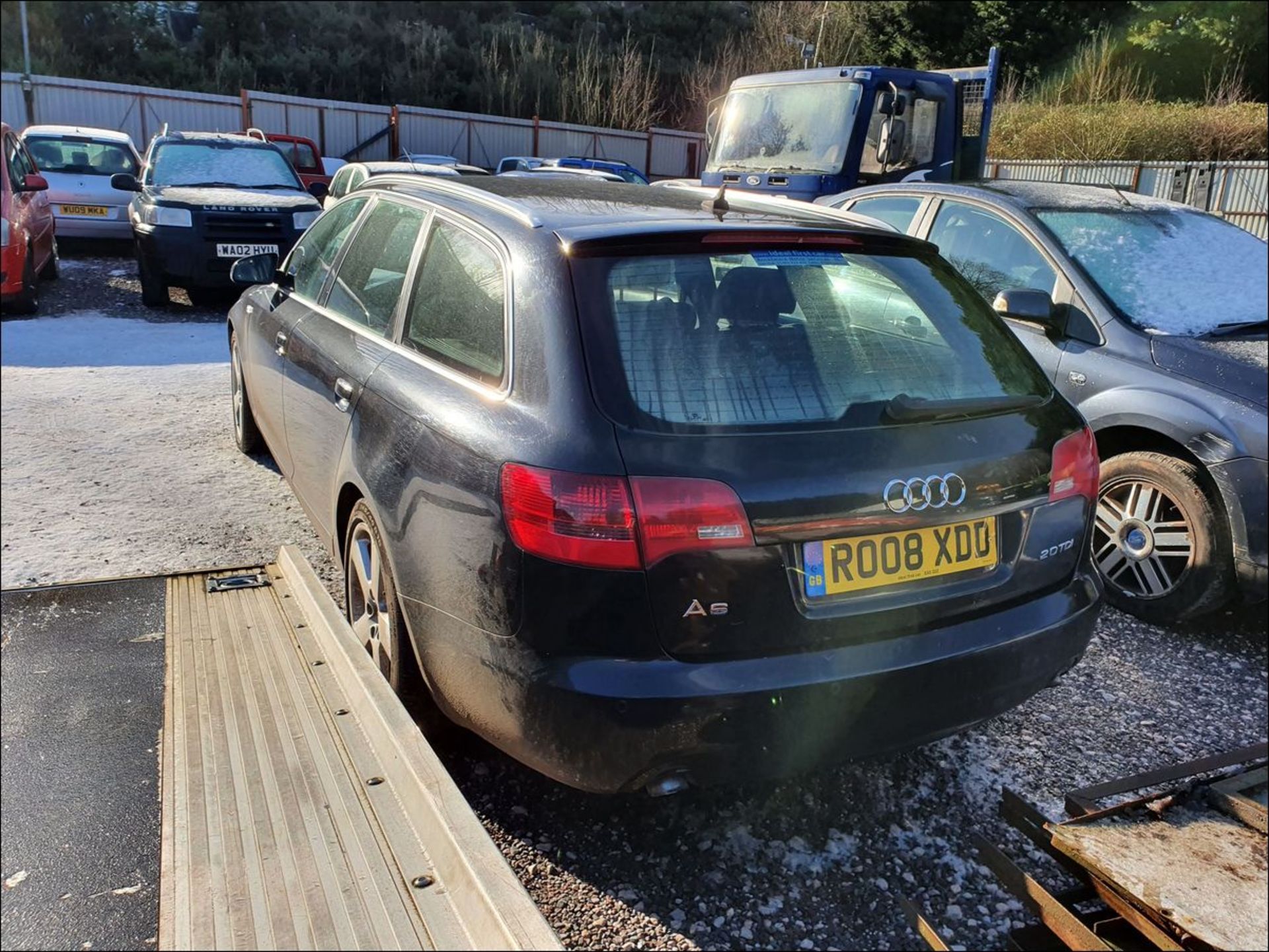 08/08 AUDI A6 S LINE TDI - 1968cc 5dr Estate (Black, 160k) - Image 5 of 10