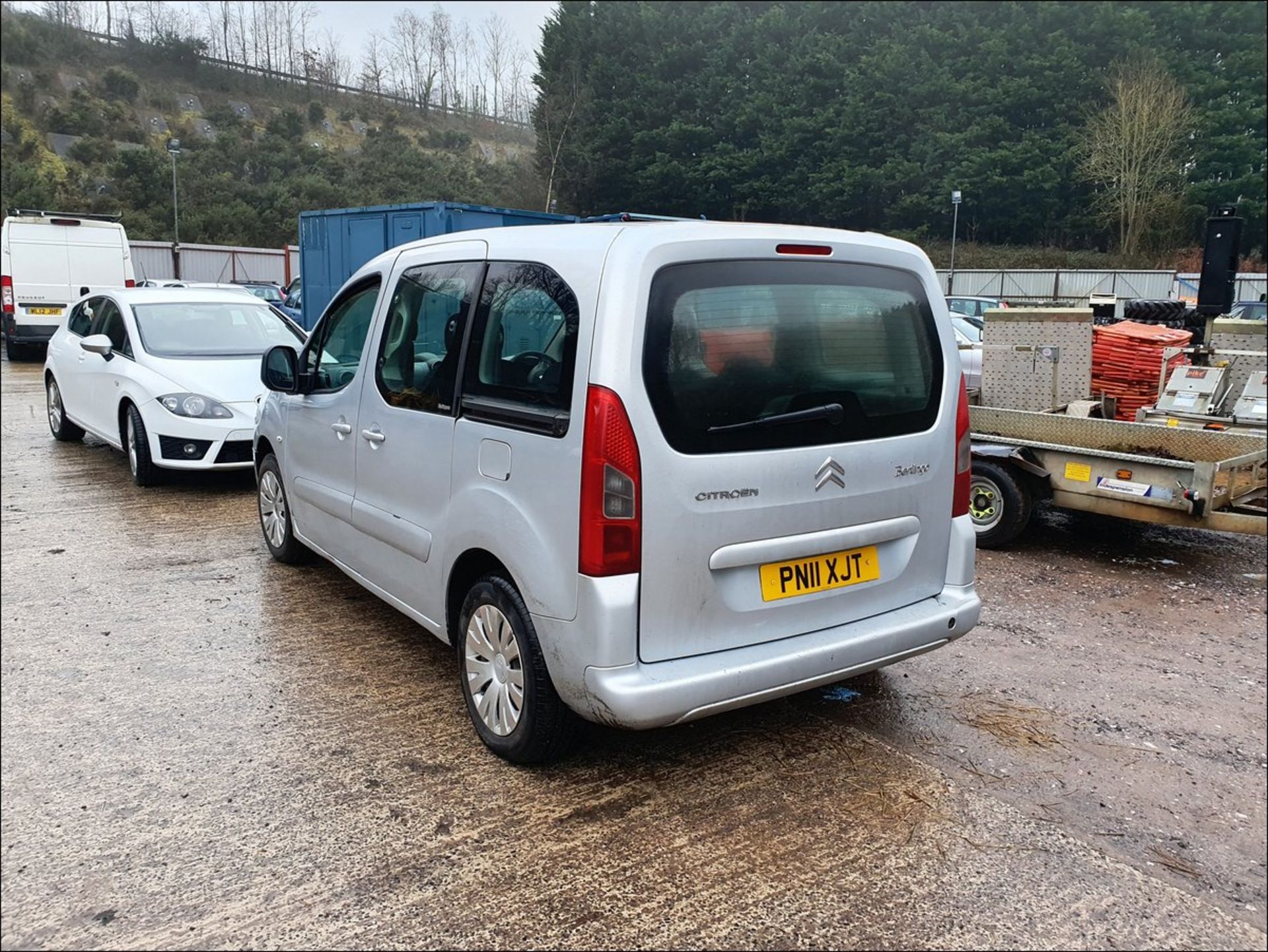 11/11 CITROEN BERLINGO MSPACE VTR HDI74 - 1560cc 5dr MPV (Silver, 0k) - Image 6 of 9