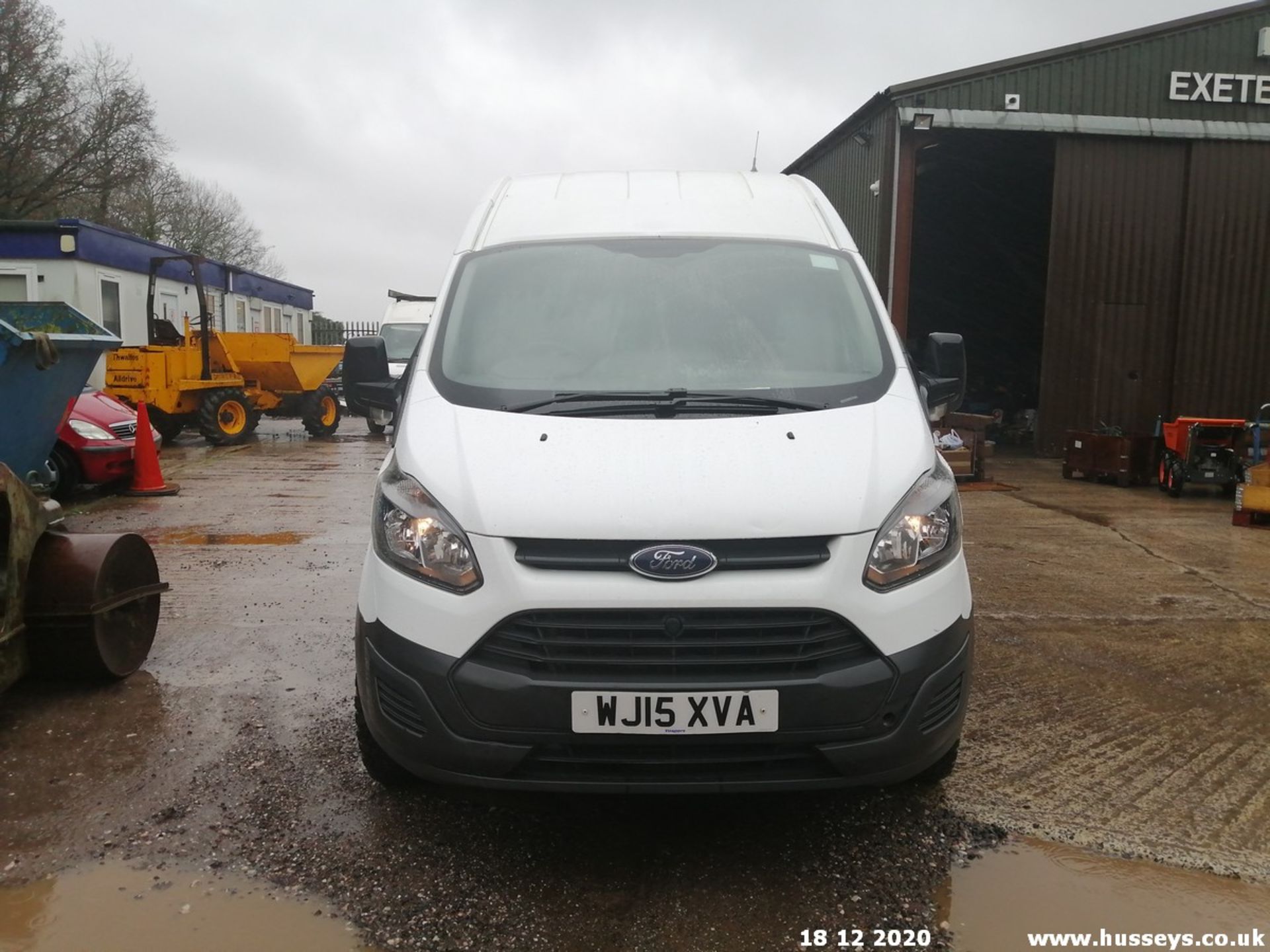 15/15 FORD TRANSIT CUSTOM 330 ECO-TE - 2198cc 5dr Van (White, 57k) - Image 2 of 12