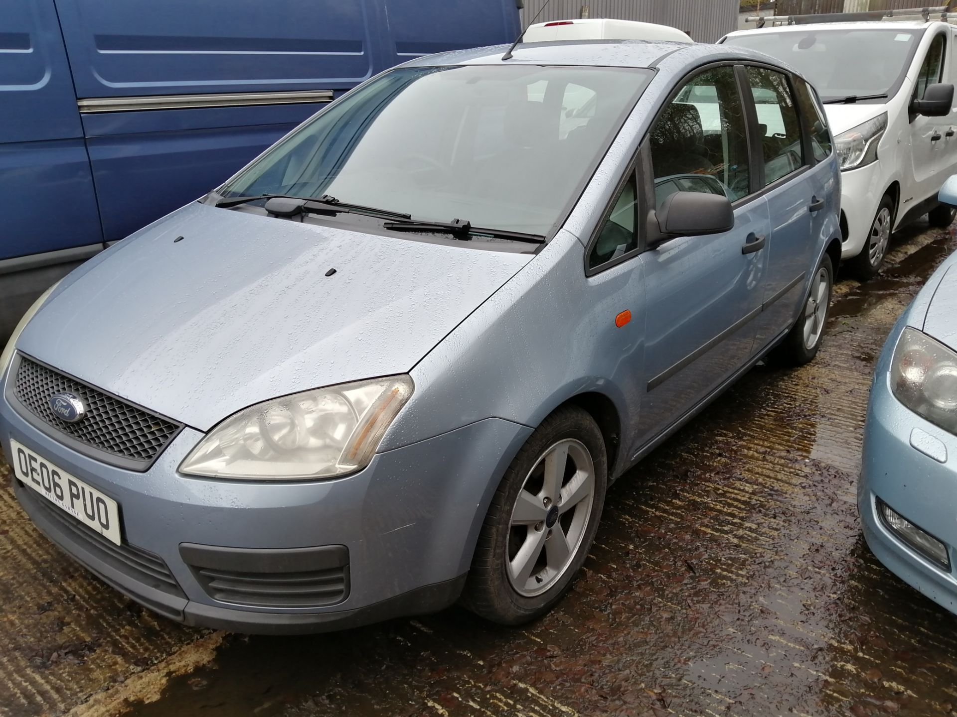 06/06 FORD FOCUS C-MAX LX TDCI(E4) - 1560cc 5dr MPV (Blue, 93k) - Image 10 of 18