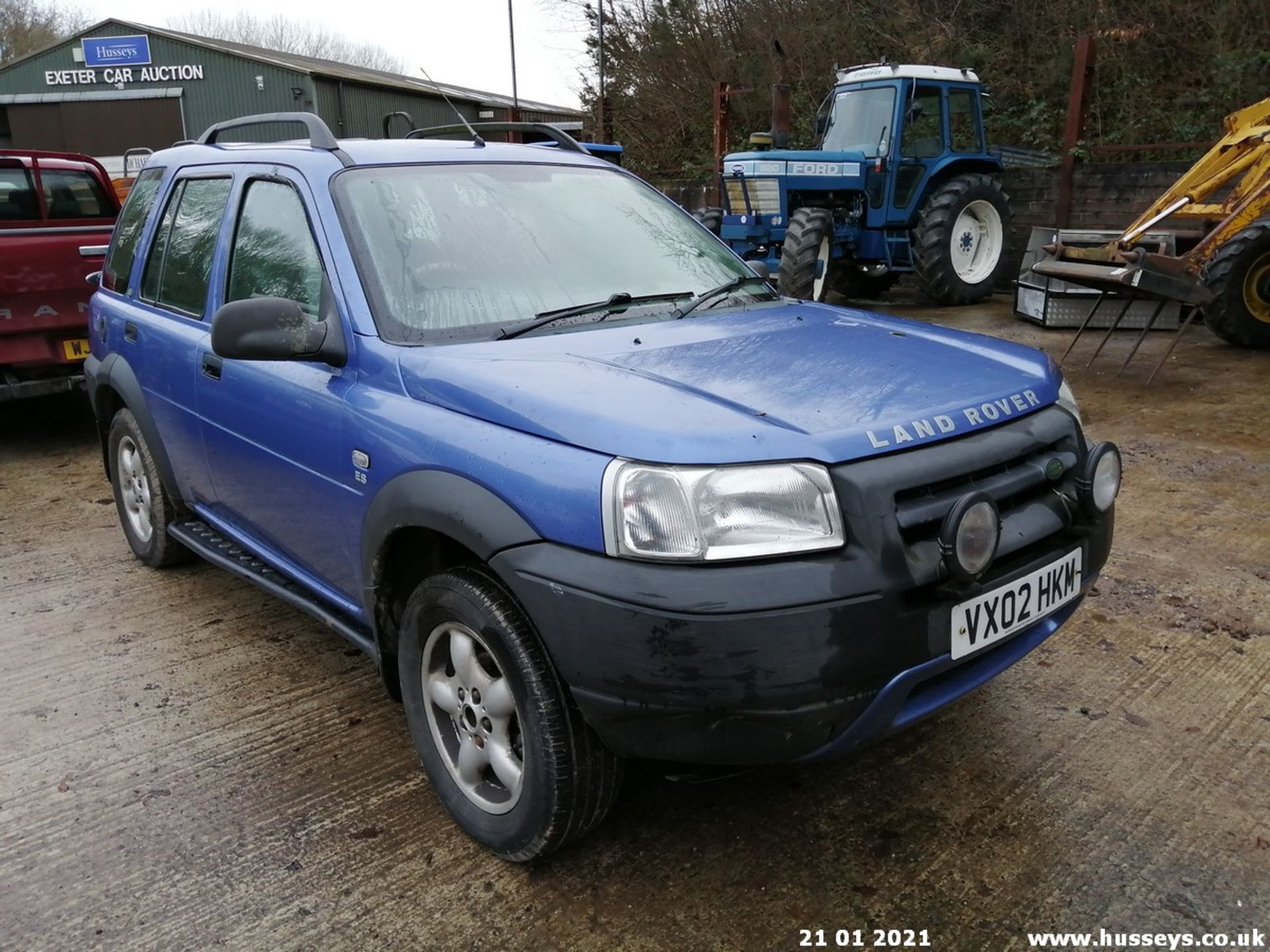 02/02 LAND ROVER FREELANDER TD4 ES - 1951cc 5dr Estate (Blue, 153k) - Image 6 of 12