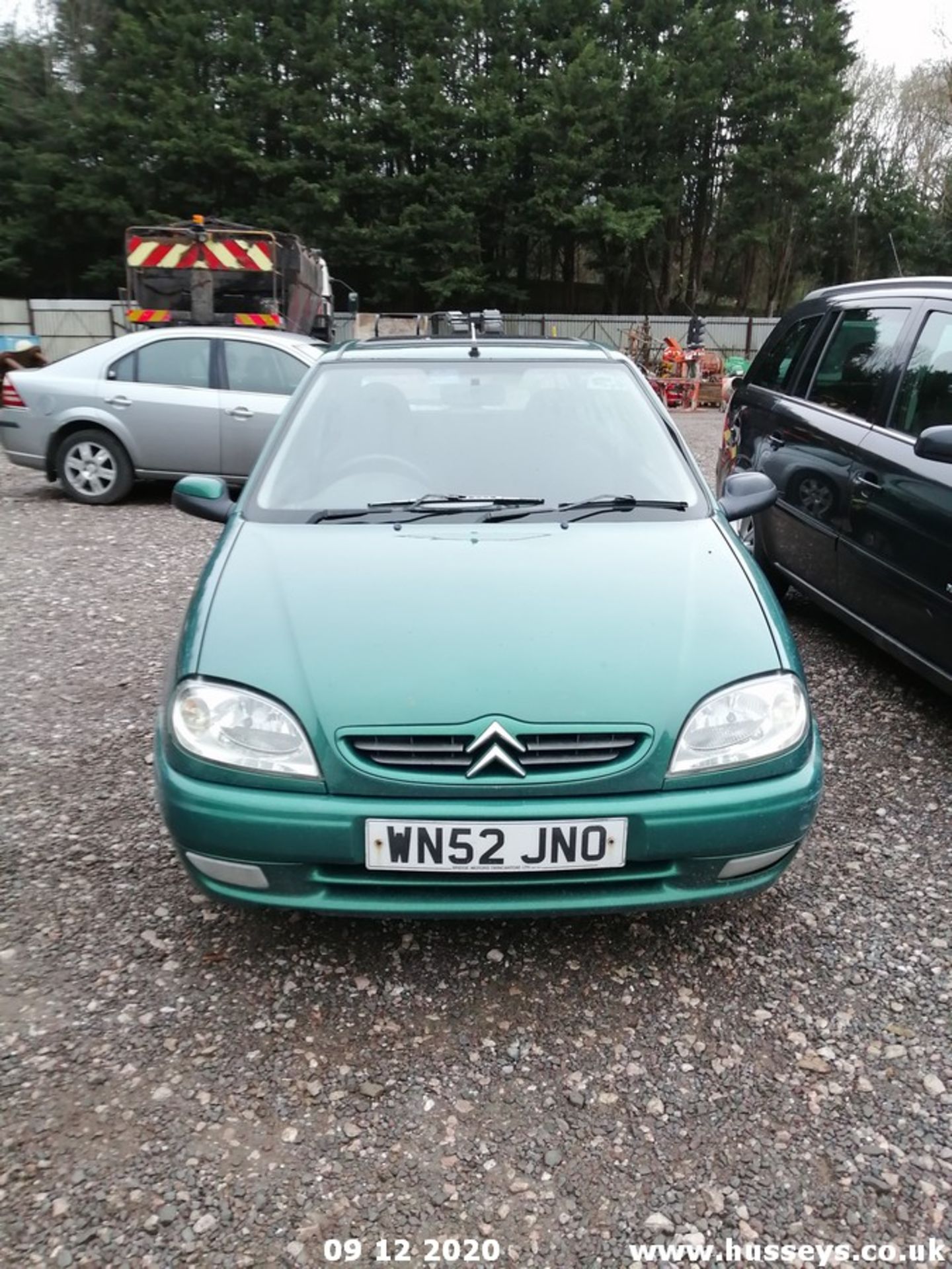 02/52 CITROEN SAXO 1.1I DESIRE - 1124cc 3dr Hatchback (Green, 124k) - Image 2 of 12