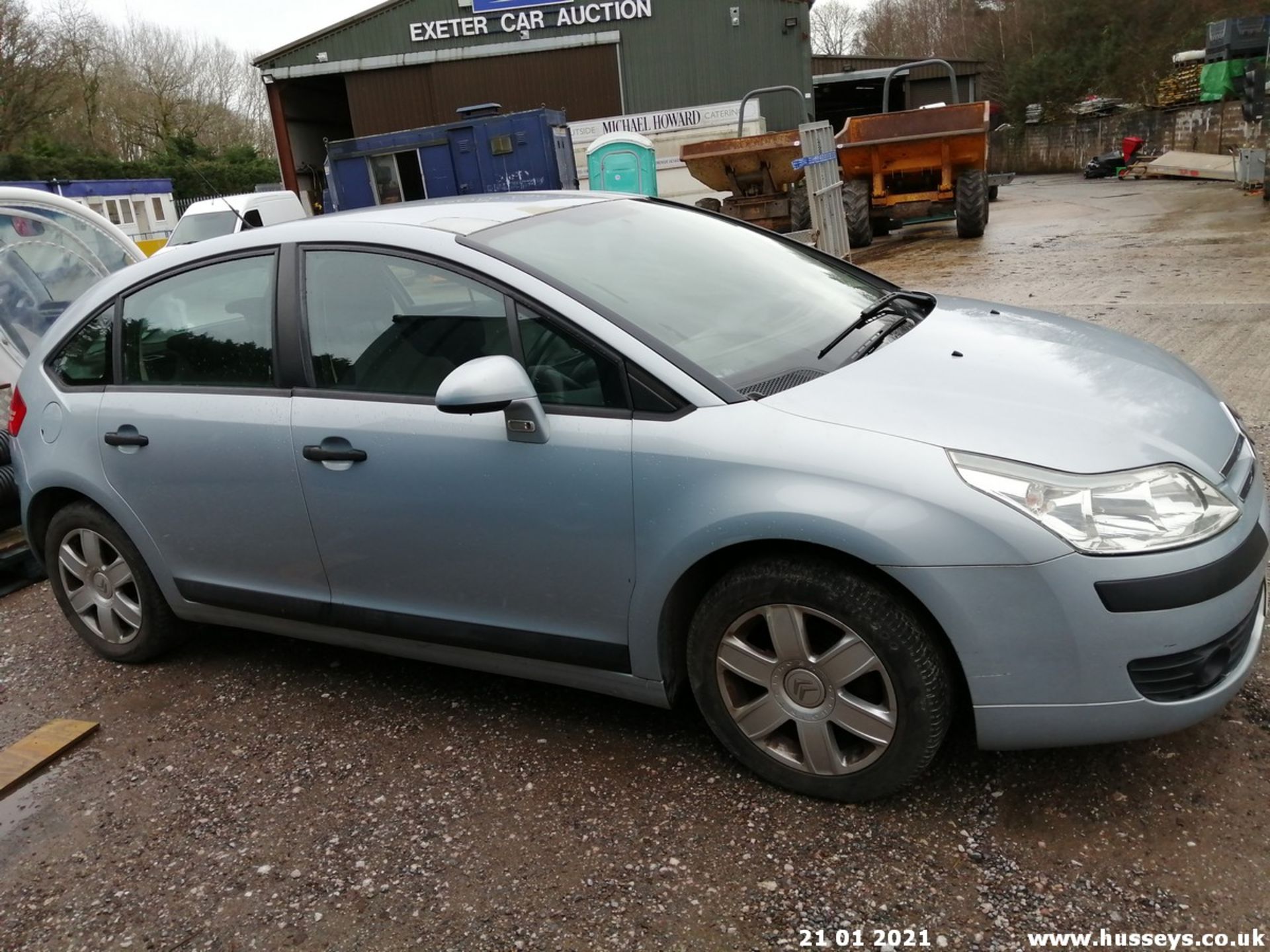 05/55 CITROEN C4 SX - 1587cc 5dr Hatchback (Grey, 71k) - Image 9 of 12