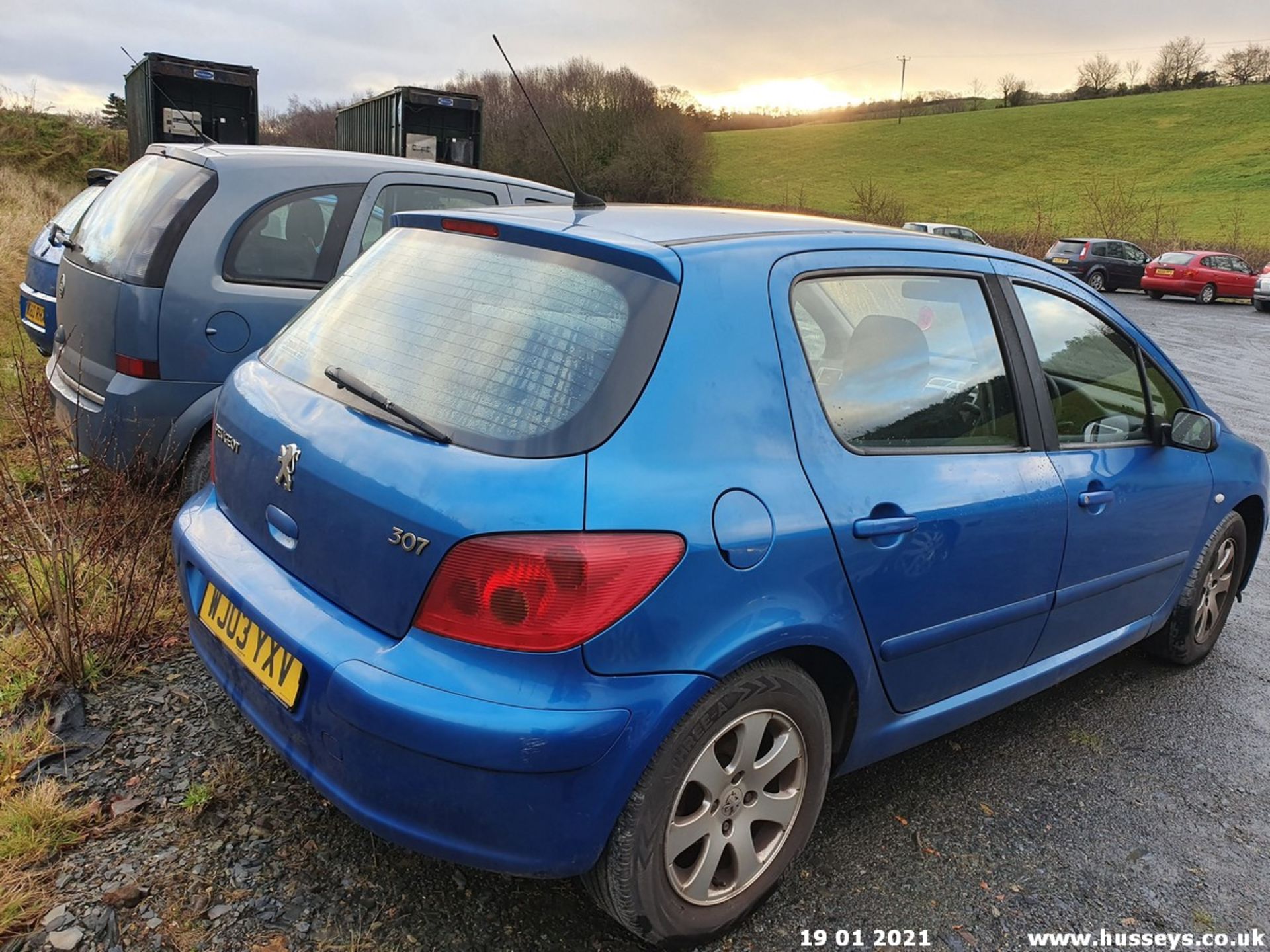 03/03 PEUGEOT 307 RAPIER 16V - 1587cc 5dr Hatchback (Blue, 130k) - Image 6 of 9