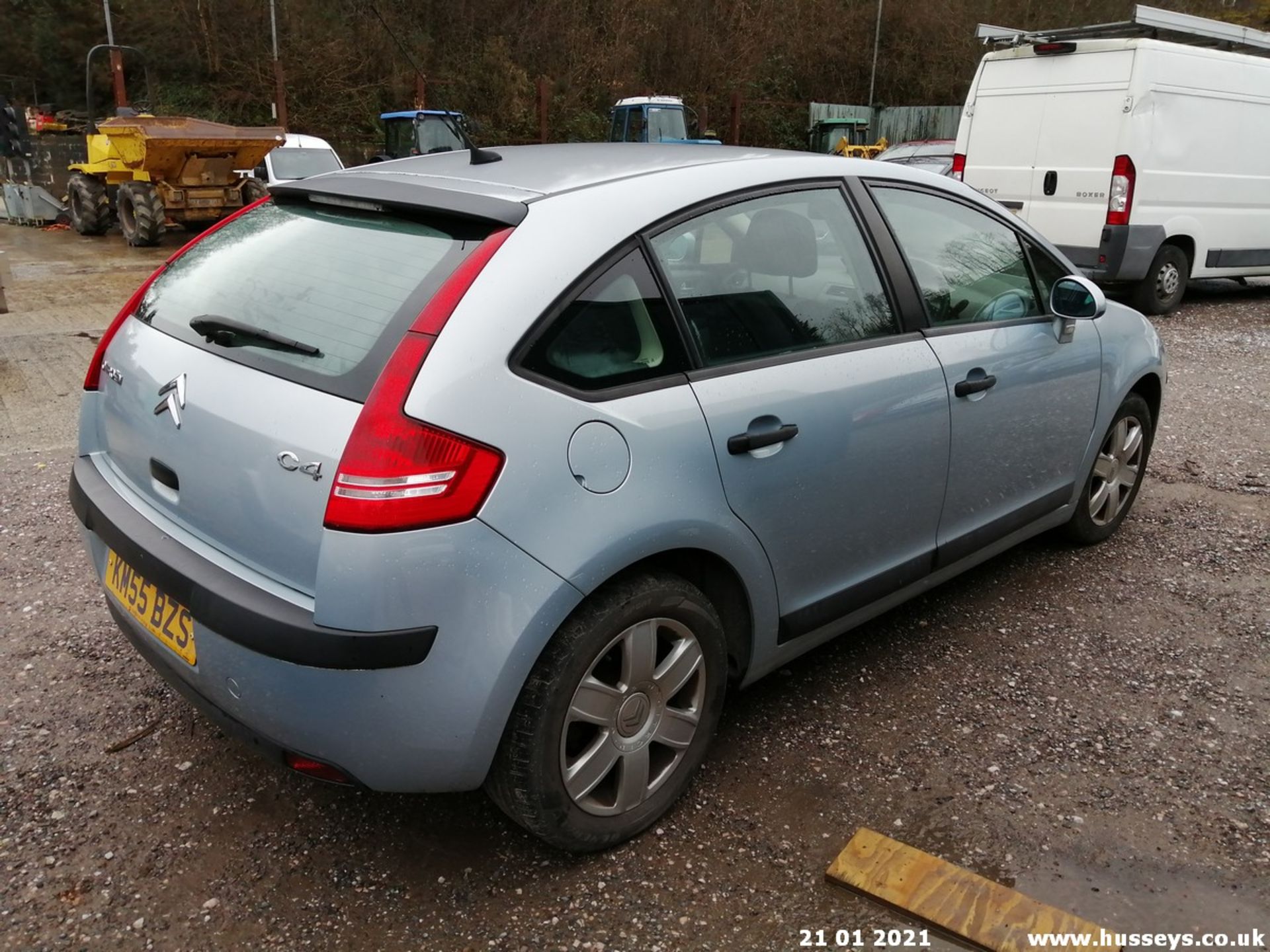 05/55 CITROEN C4 SX - 1587cc 5dr Hatchback (Grey, 71k) - Image 7 of 12