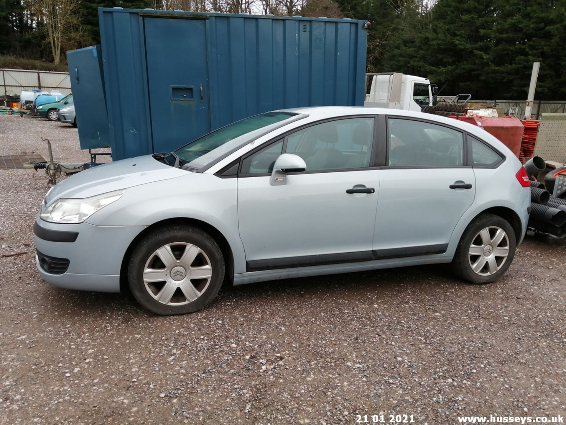 05/55 CITROEN C4 SX - 1587cc 5dr Hatchback (Grey, 71k) - Image 4 of 12