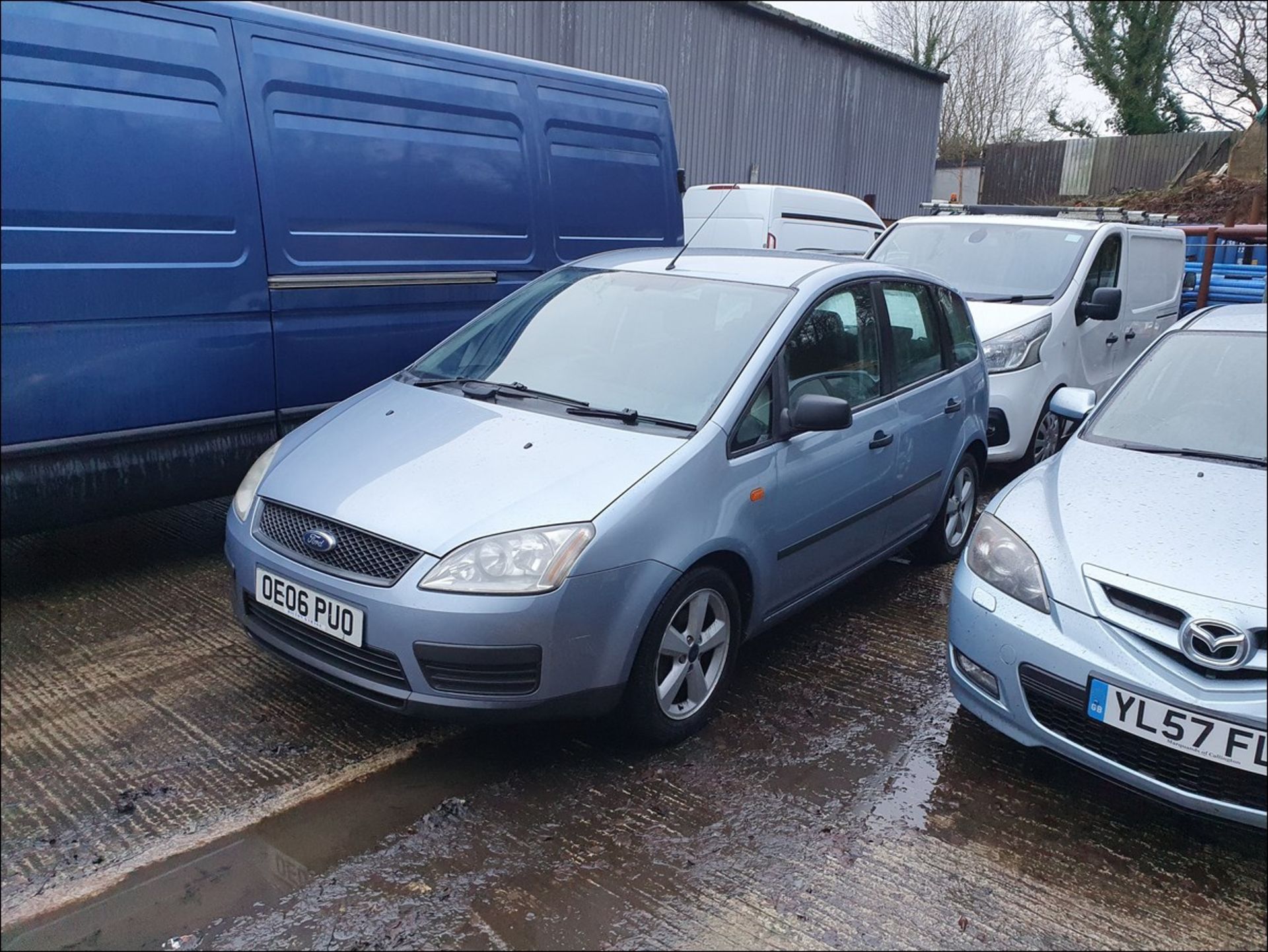 06/06 FORD FOCUS C-MAX LX TDCI(E4) - 1560cc 5dr MPV (Blue, 93k) - Image 7 of 18