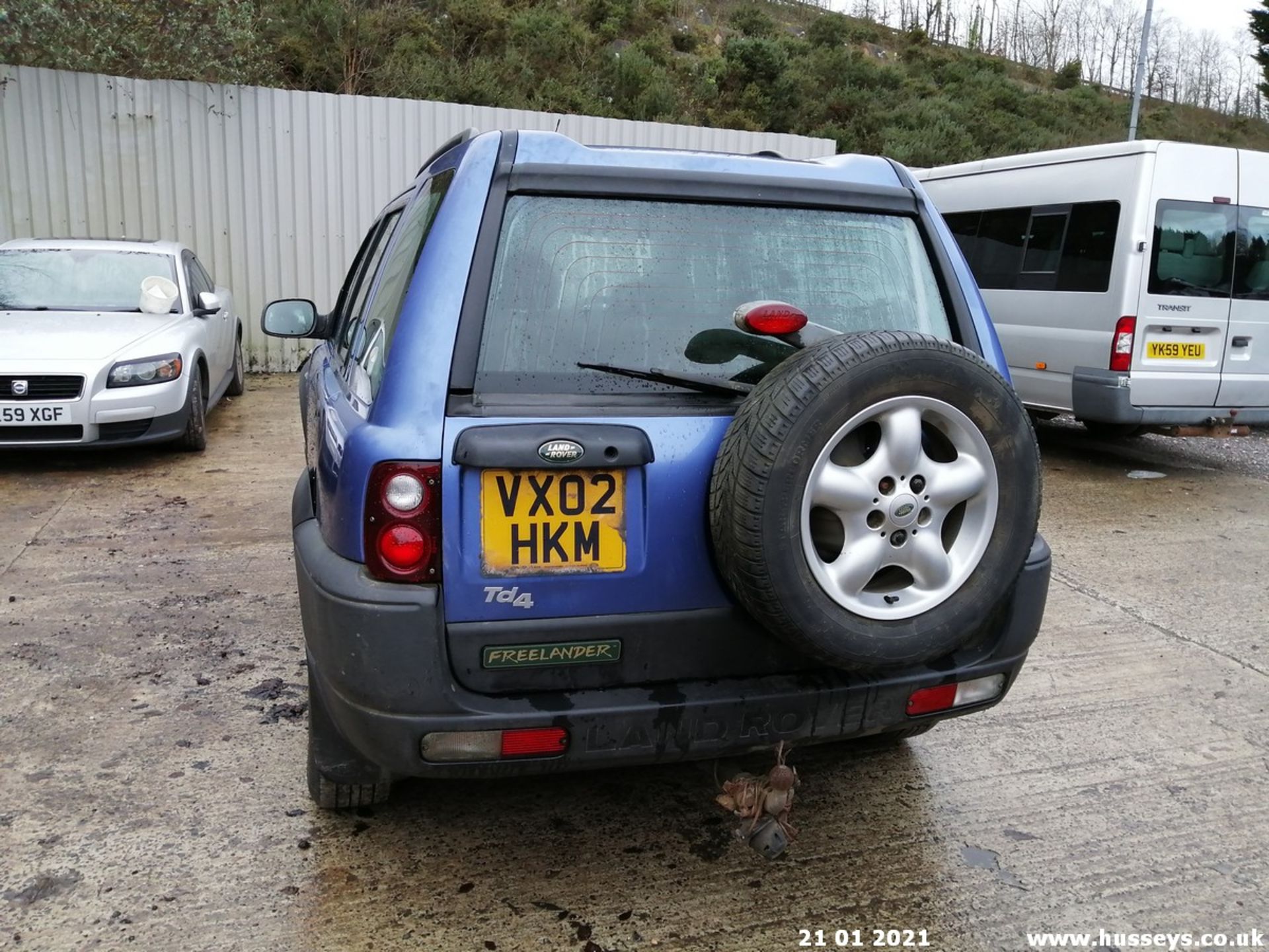 02/02 LAND ROVER FREELANDER TD4 ES - 1951cc 5dr Estate (Blue, 153k) - Image 3 of 12