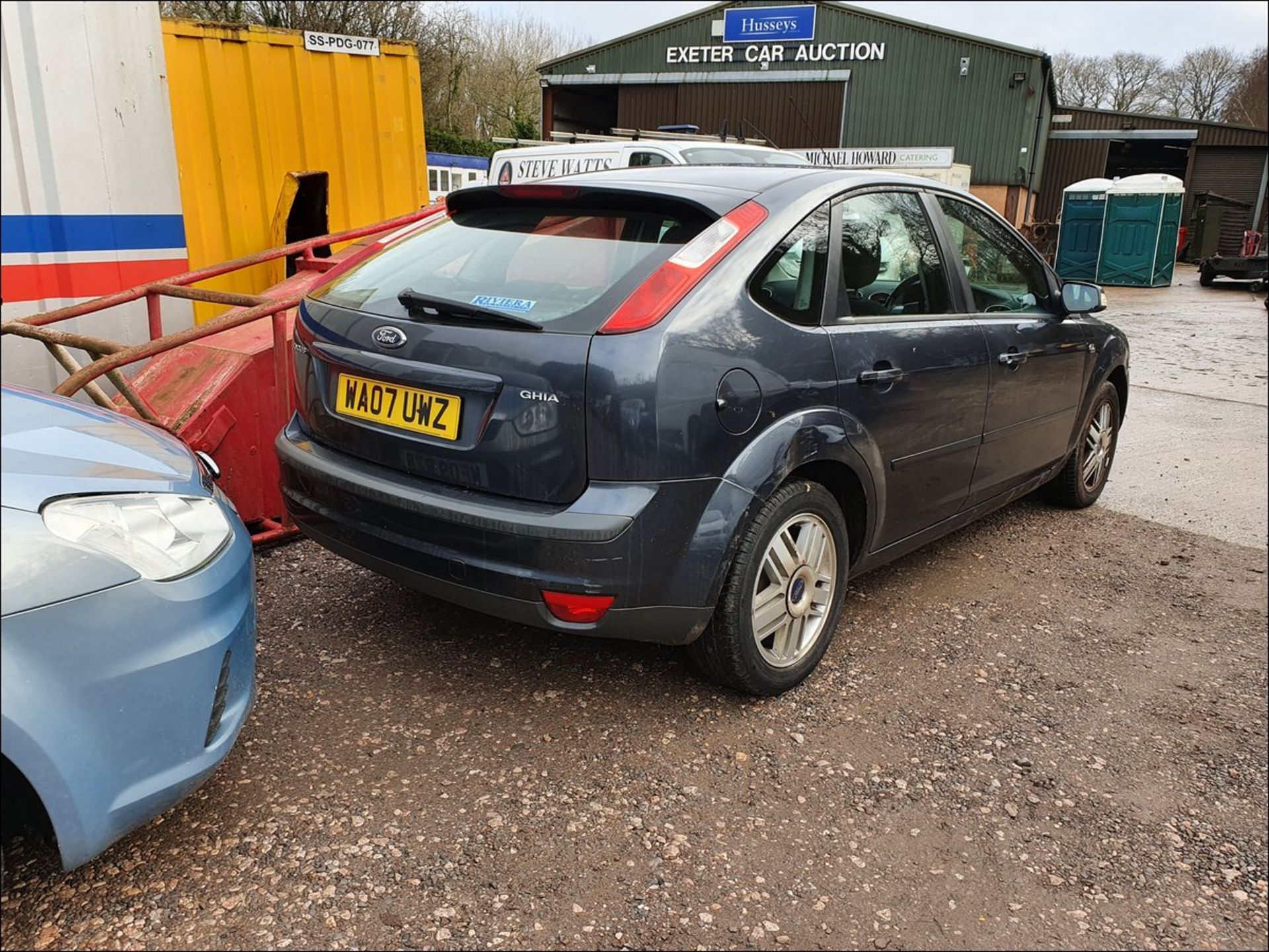 07/07 FORD FOCUS GHIA - 1798cc 5dr Hatchback (Grey, 106k) - Image 3 of 10