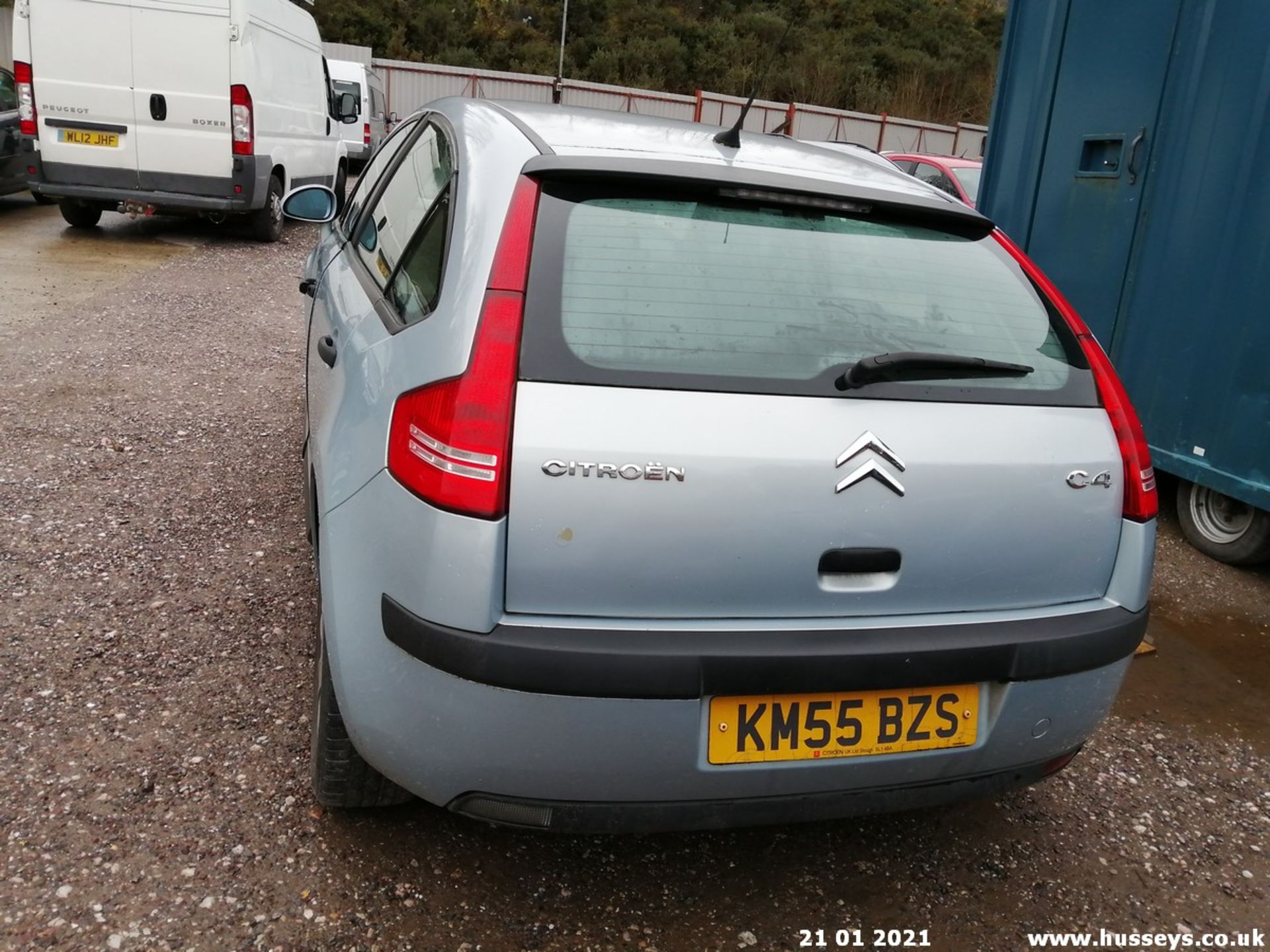 05/55 CITROEN C4 SX - 1587cc 5dr Hatchback (Grey, 71k) - Image 6 of 12