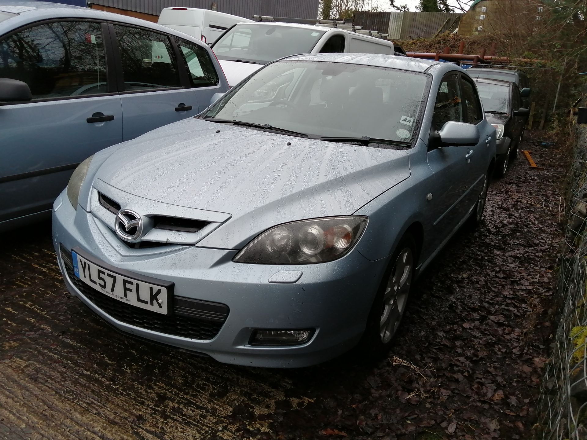 08/57 MAZDA 3 SPORT - 1999cc 5dr Hatchback (Blue, 92k) - Image 2 of 10