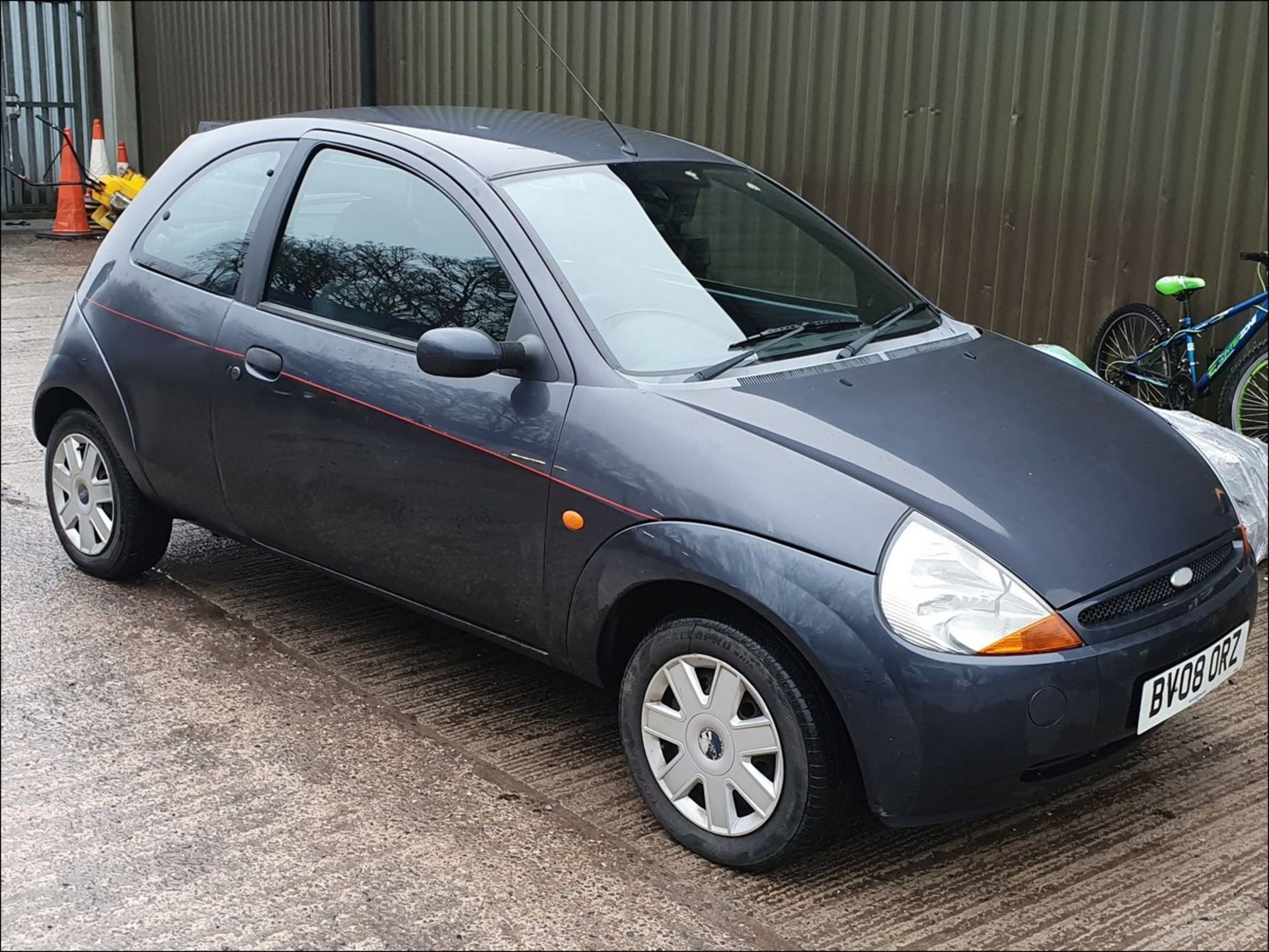 08/08 FORD KA STYLE - 1297cc 3dr Hatchback (Grey, 60k)