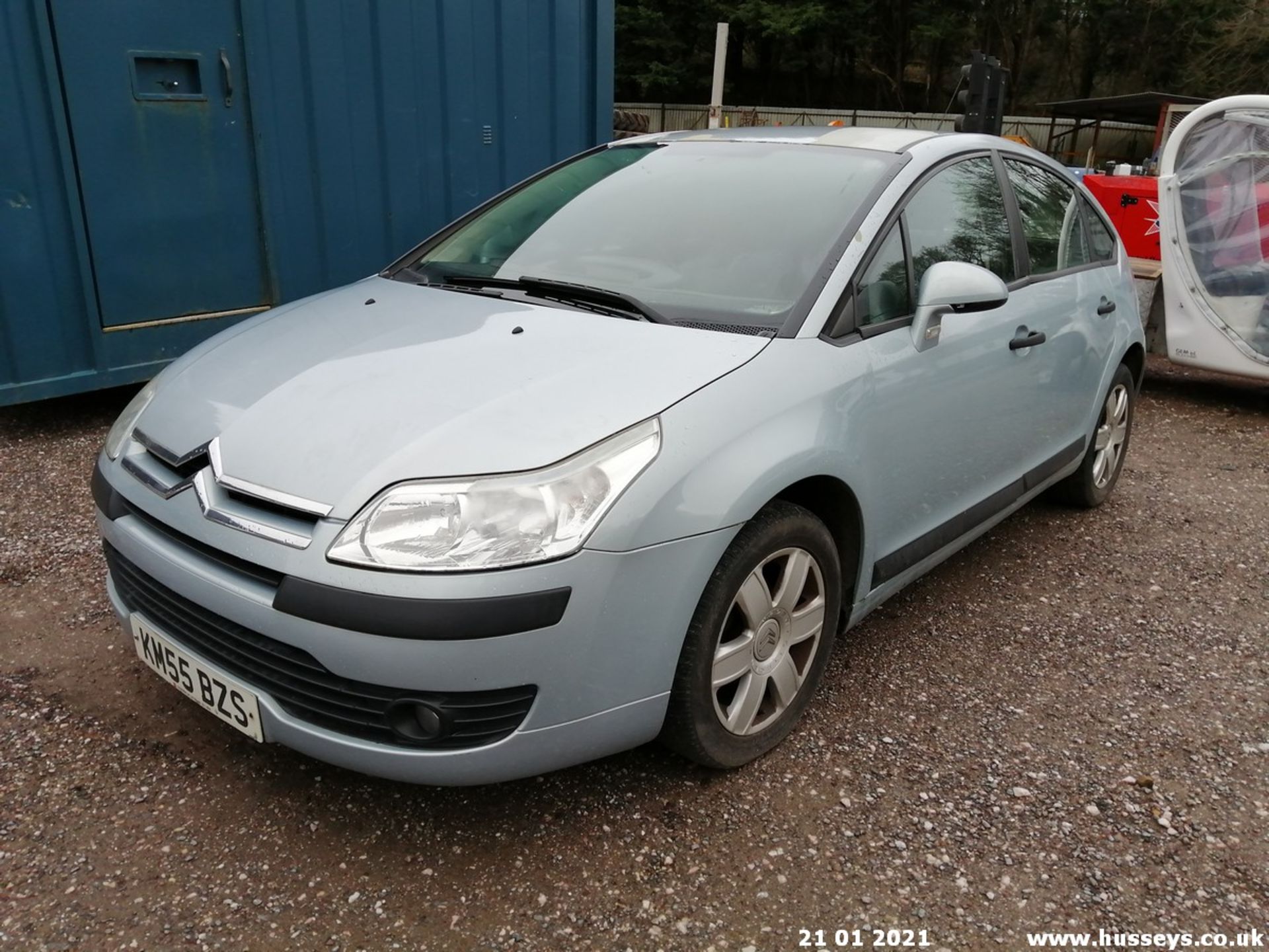 05/55 CITROEN C4 SX - 1587cc 5dr Hatchback (Grey, 71k) - Image 3 of 12