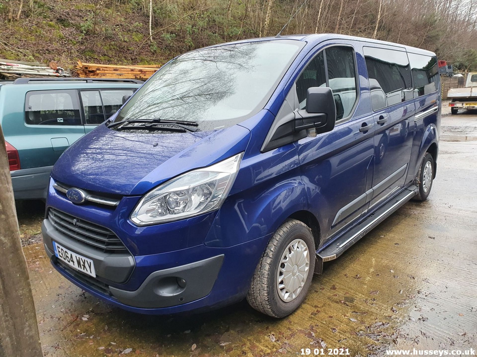 14/64 FORD TRANSIT CUSTOM 310 TREND - 2198cc 5dr MPV (Blue, 85k) - Image 12 of 19