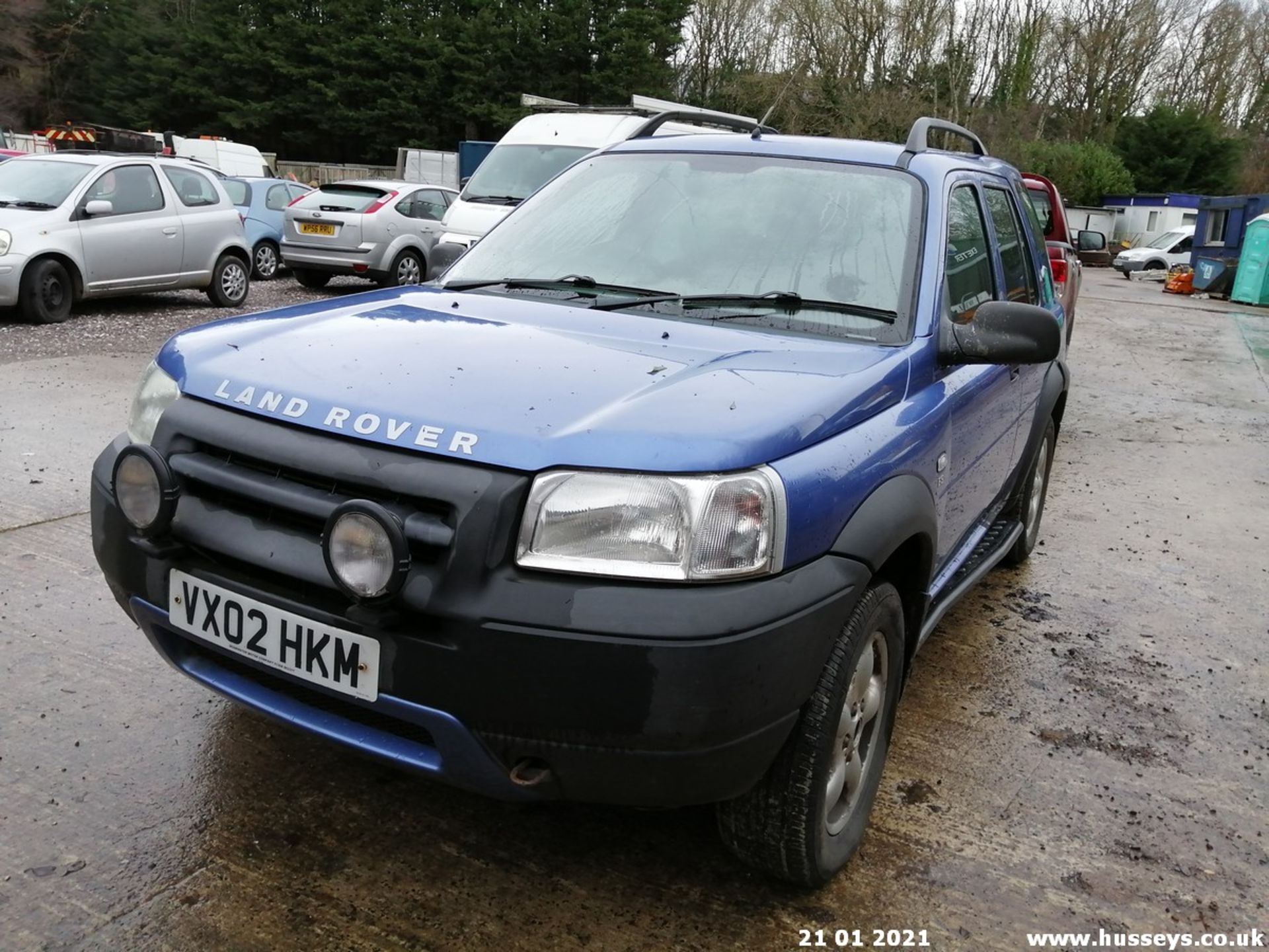 02/02 LAND ROVER FREELANDER TD4 ES - 1951cc 5dr Estate (Blue, 153k) - Image 8 of 12