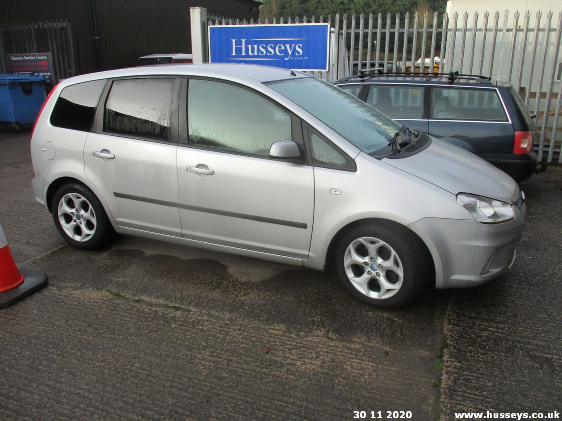 08/57 FORD C-MAX ZETEC TD 115 - 1753cc 5dr MPV (Silver, 123k) - Image 4 of 5