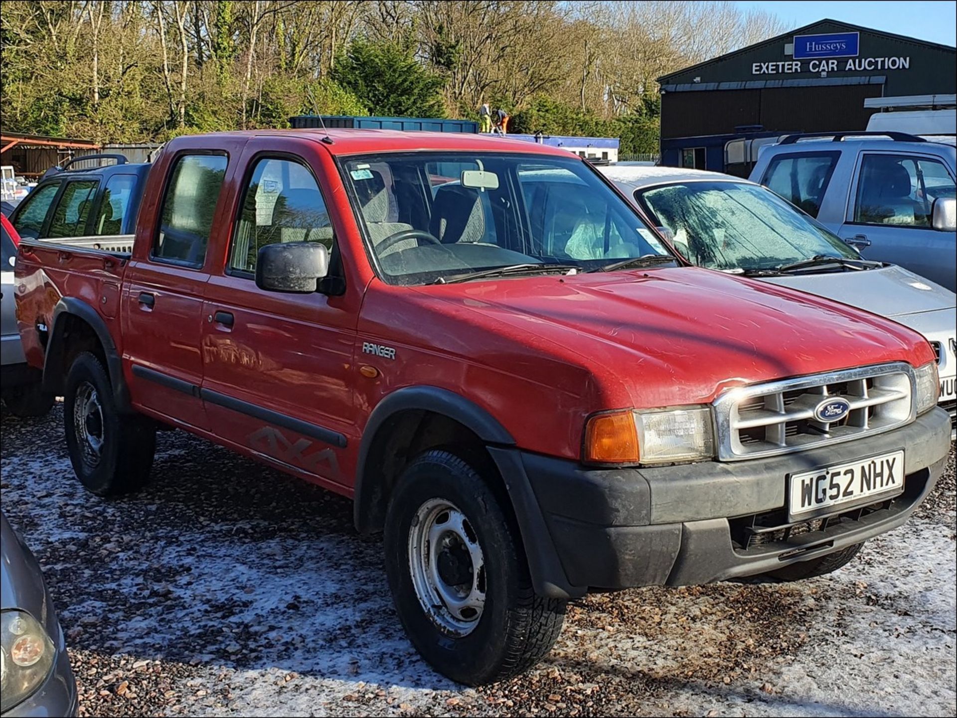 03/52 FORD RANGER 4X4 TURBO DIESEL - 2499cc 4dr 4x4 (Red, 95k)