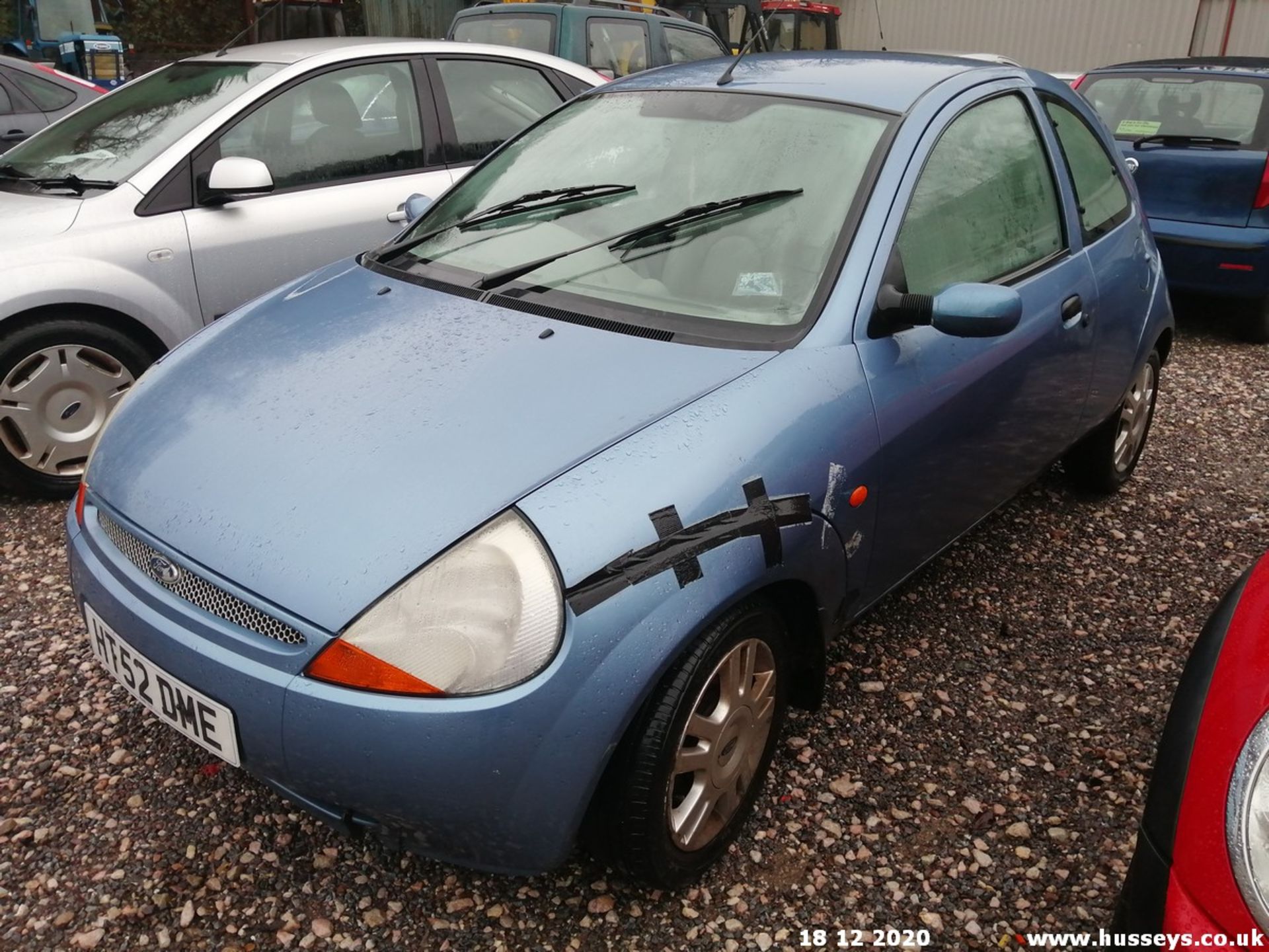 03/52 FORD KA LUXURY - 1299cc 3dr Hatchback (Blue, 142k) - Image 3 of 11