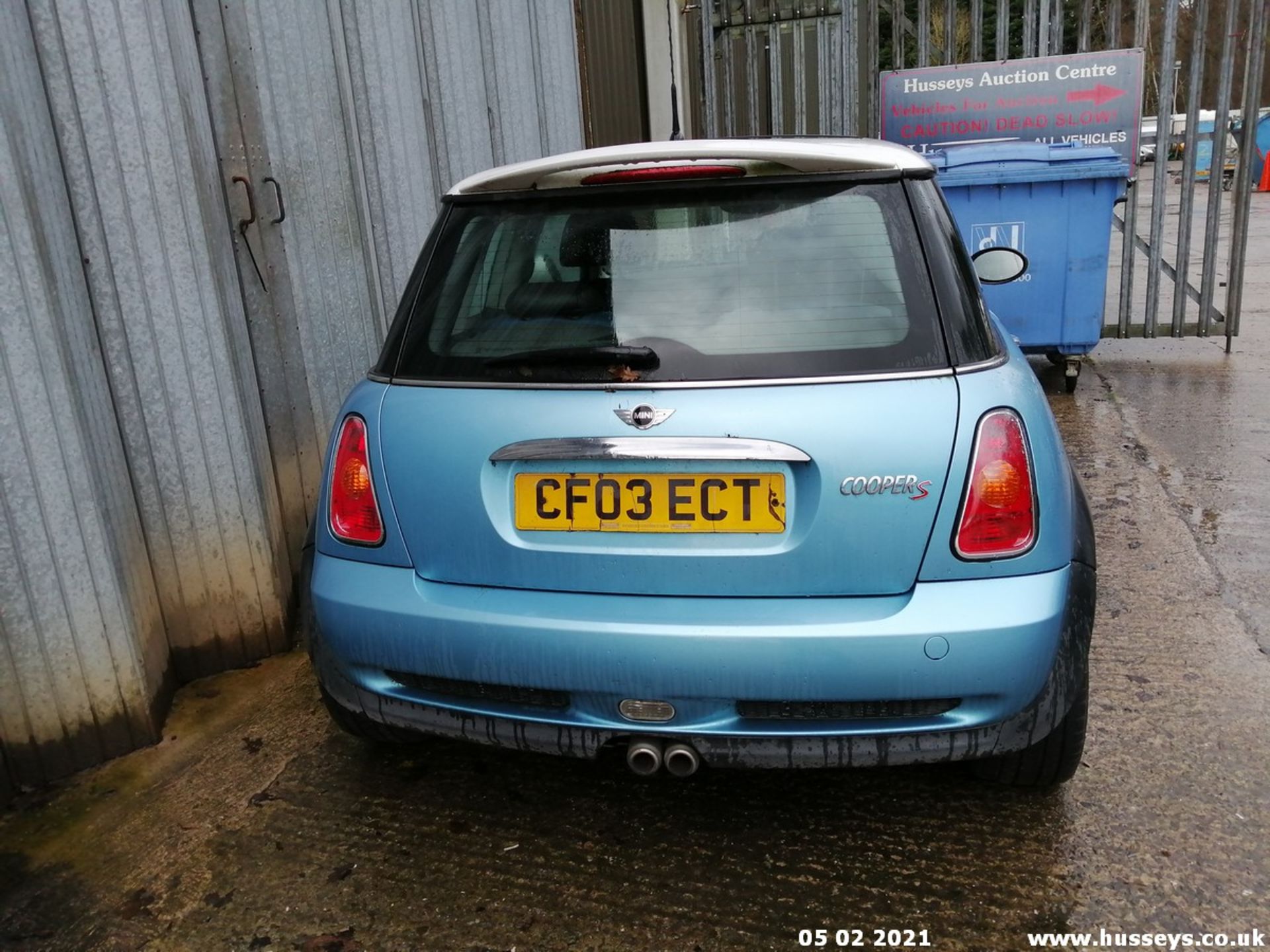 03/03 MINI MINI COOPER - 1598cc 3dr Hatchback (Blue, 89k) - Image 6 of 11