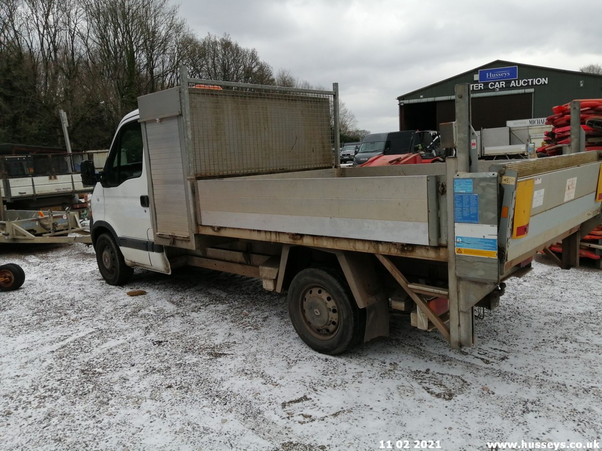 08/58 RENAULT MASTER ML35 DCI 100 - 2464cc 2dr Tipper (White, 48k) - Image 6 of 11