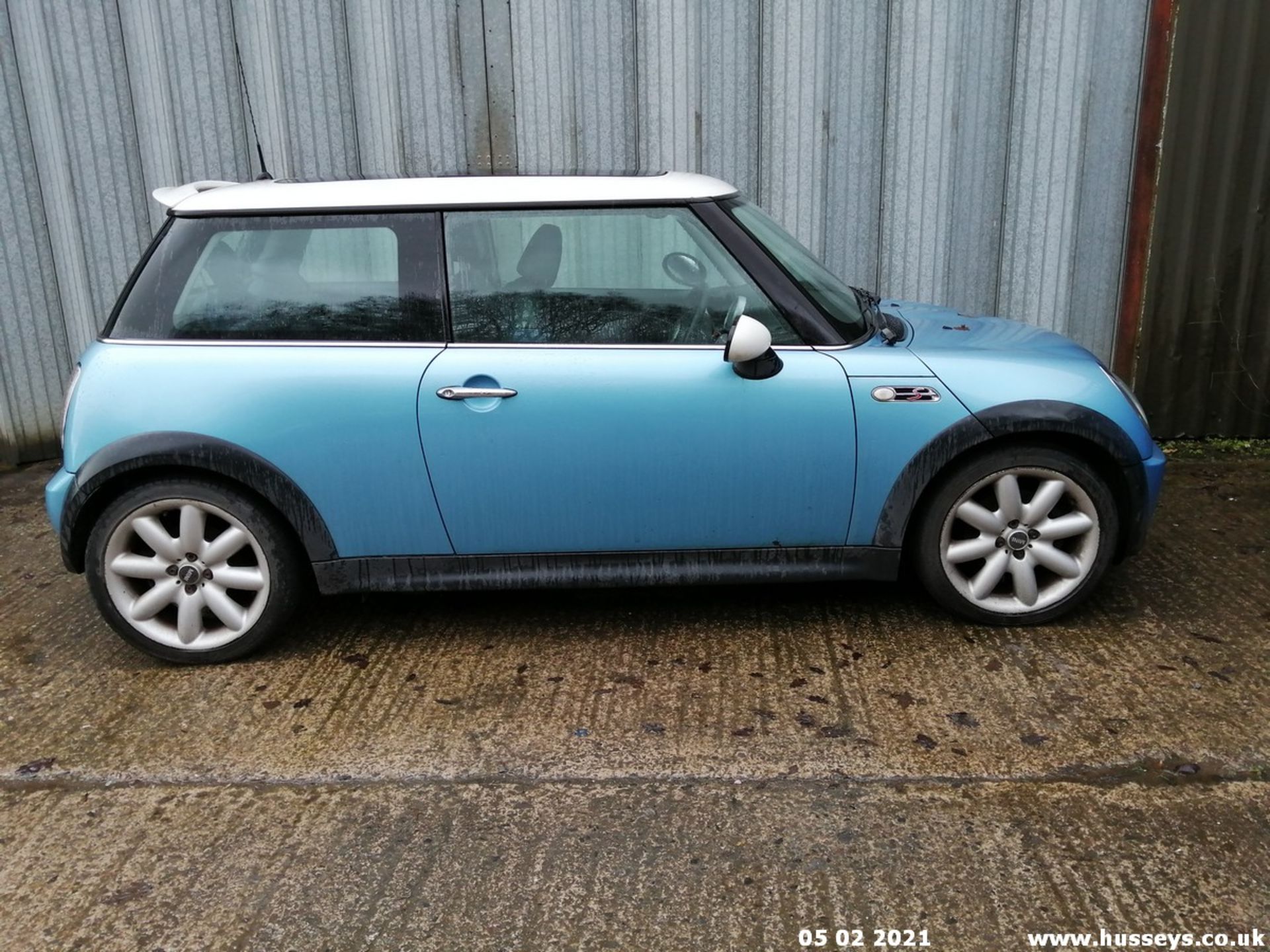 03/03 MINI MINI COOPER - 1598cc 3dr Hatchback (Blue, 89k) - Image 4 of 11