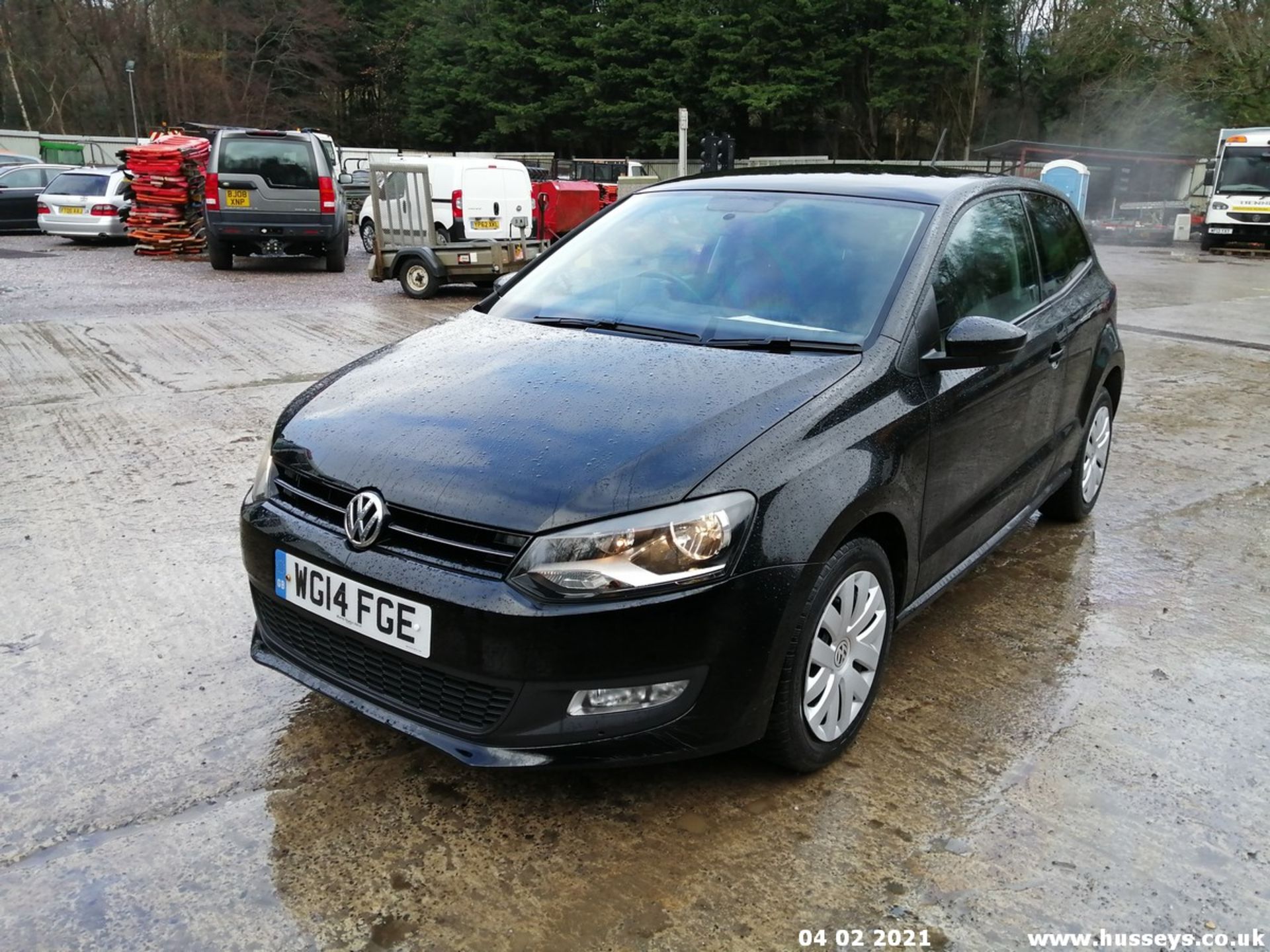 14/14 VOLKSWAGEN POLO MATCH EDITION - 1390cc 3dr Hatchback (Black, 22k)