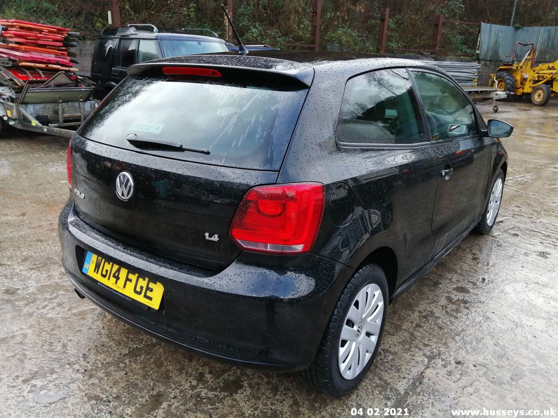 14/14 VOLKSWAGEN POLO MATCH EDITION - 1390cc 3dr Hatchback (Black, 22k) - Image 5 of 12