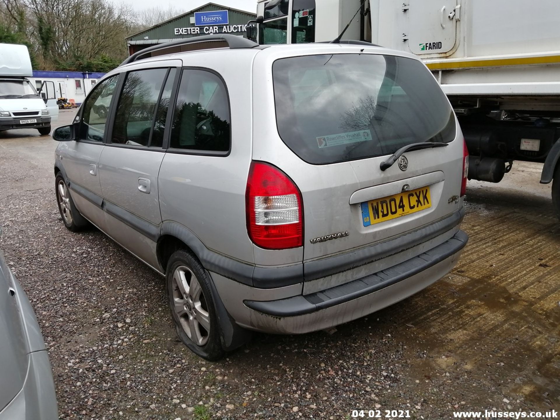 04/04 VAUXHALL ZAFIRA ENERGY 16V - 1598cc 5dr MPV (Silver, 140k) - Image 3 of 13