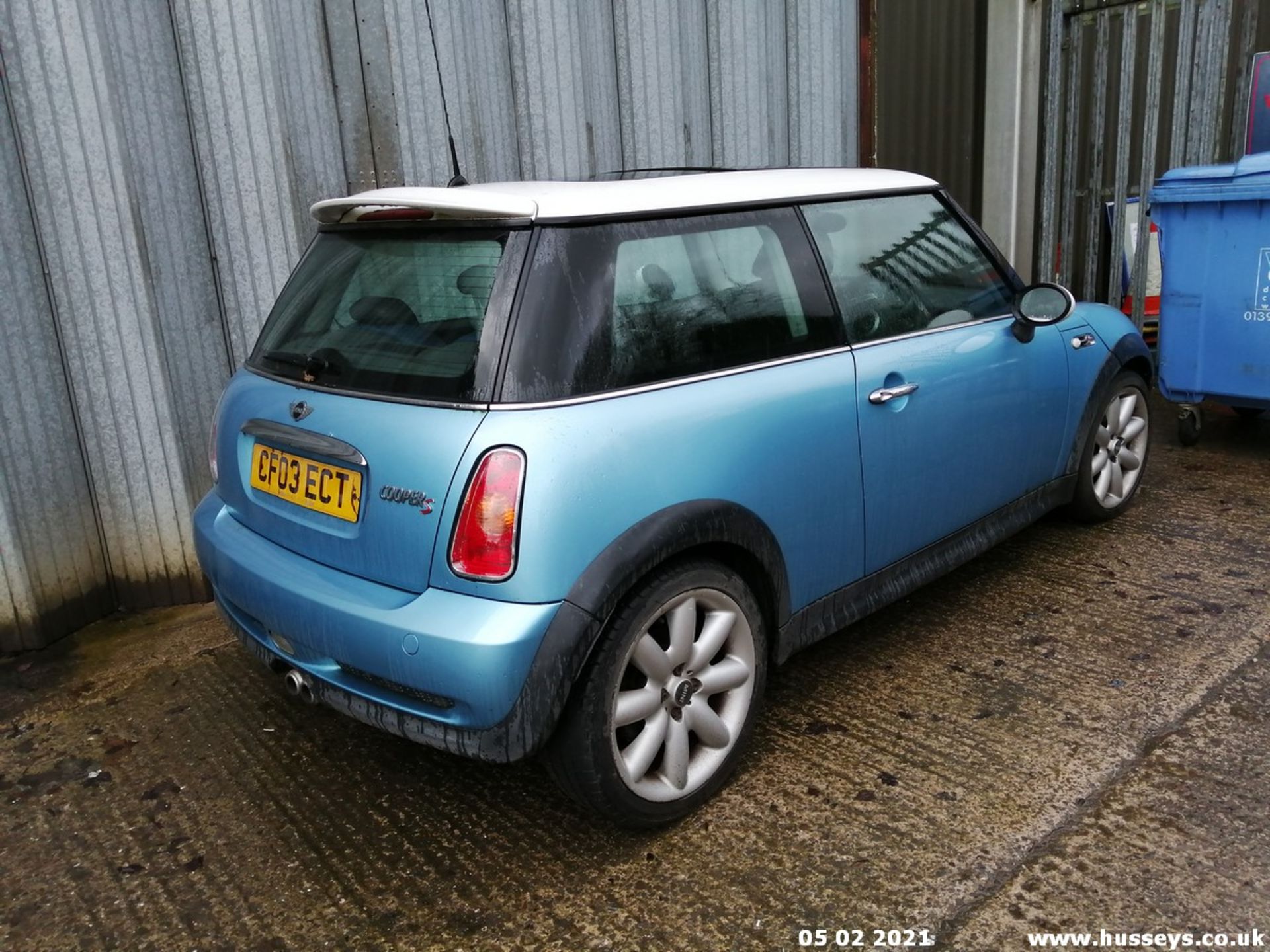 03/03 MINI MINI COOPER - 1598cc 3dr Hatchback (Blue, 89k) - Image 5 of 11