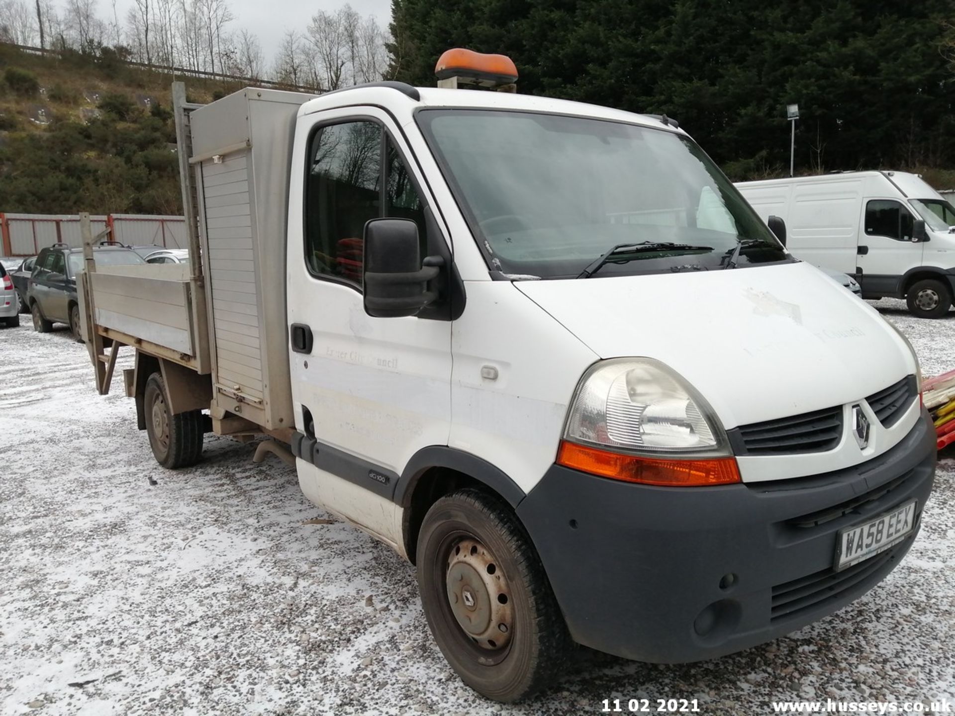 08/58 RENAULT MASTER ML35 DCI 100 - 2464cc 2dr Tipper (White, 48k) - Image 8 of 11