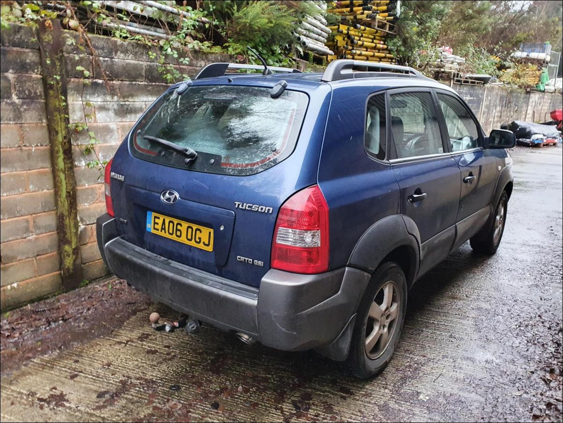 06/06 HYUNDAI TUCSON CRTD GSI - 1991cc 5dr Estate (Blue, 120k) - Image 6 of 7