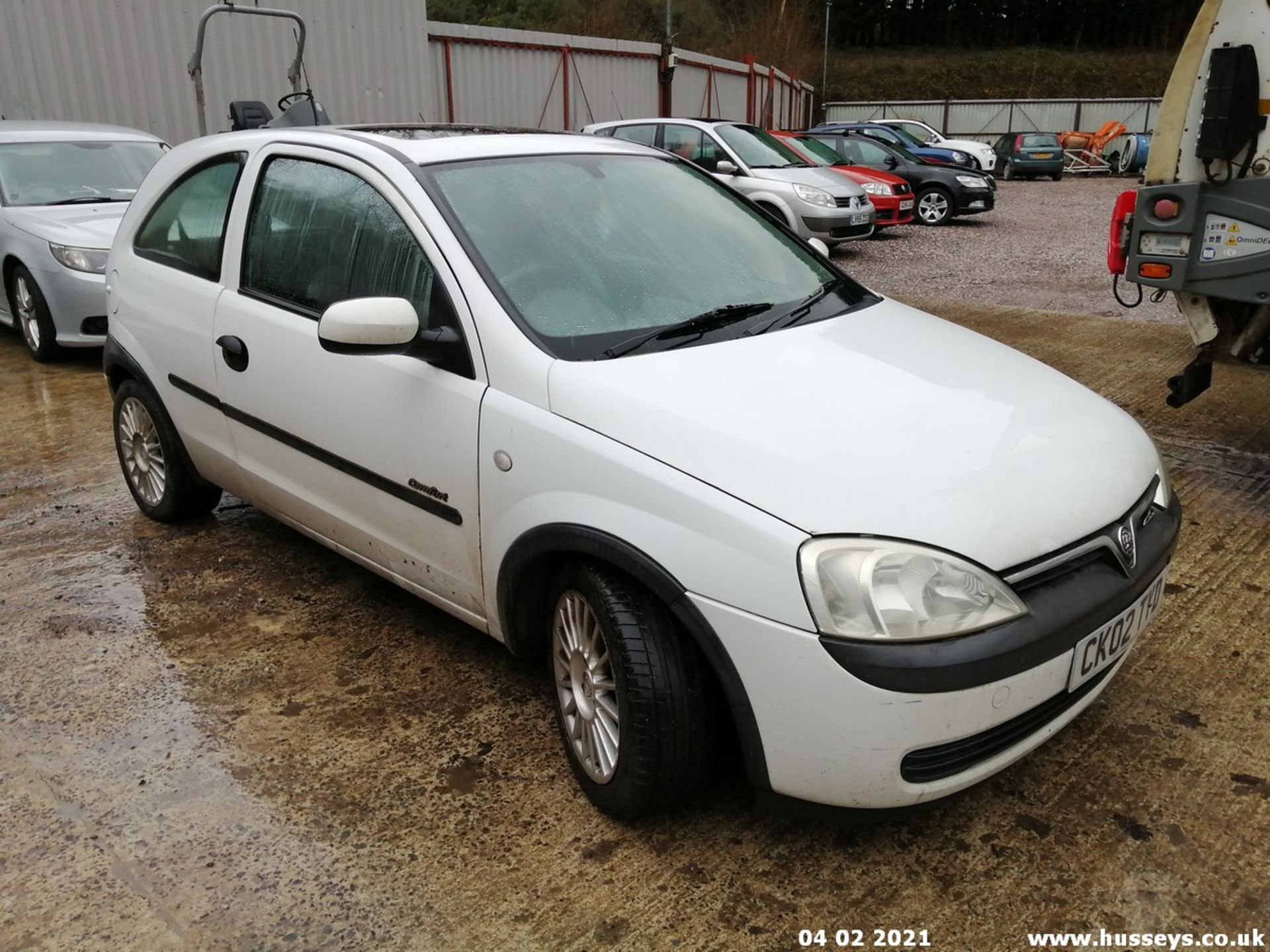 02/02 VAUXHALL CORSA COMFORT 12V - 973cc 3dr Hatchback (White, 0k)